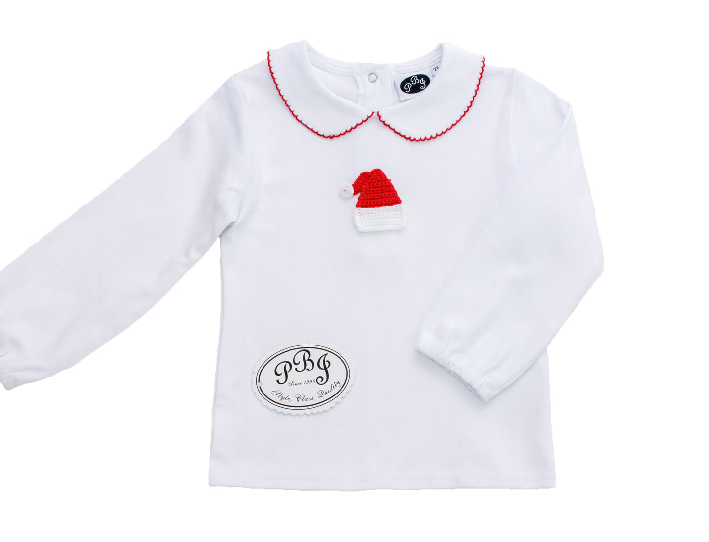 Collared unisex shirt w/ picot trim - PREORDER
