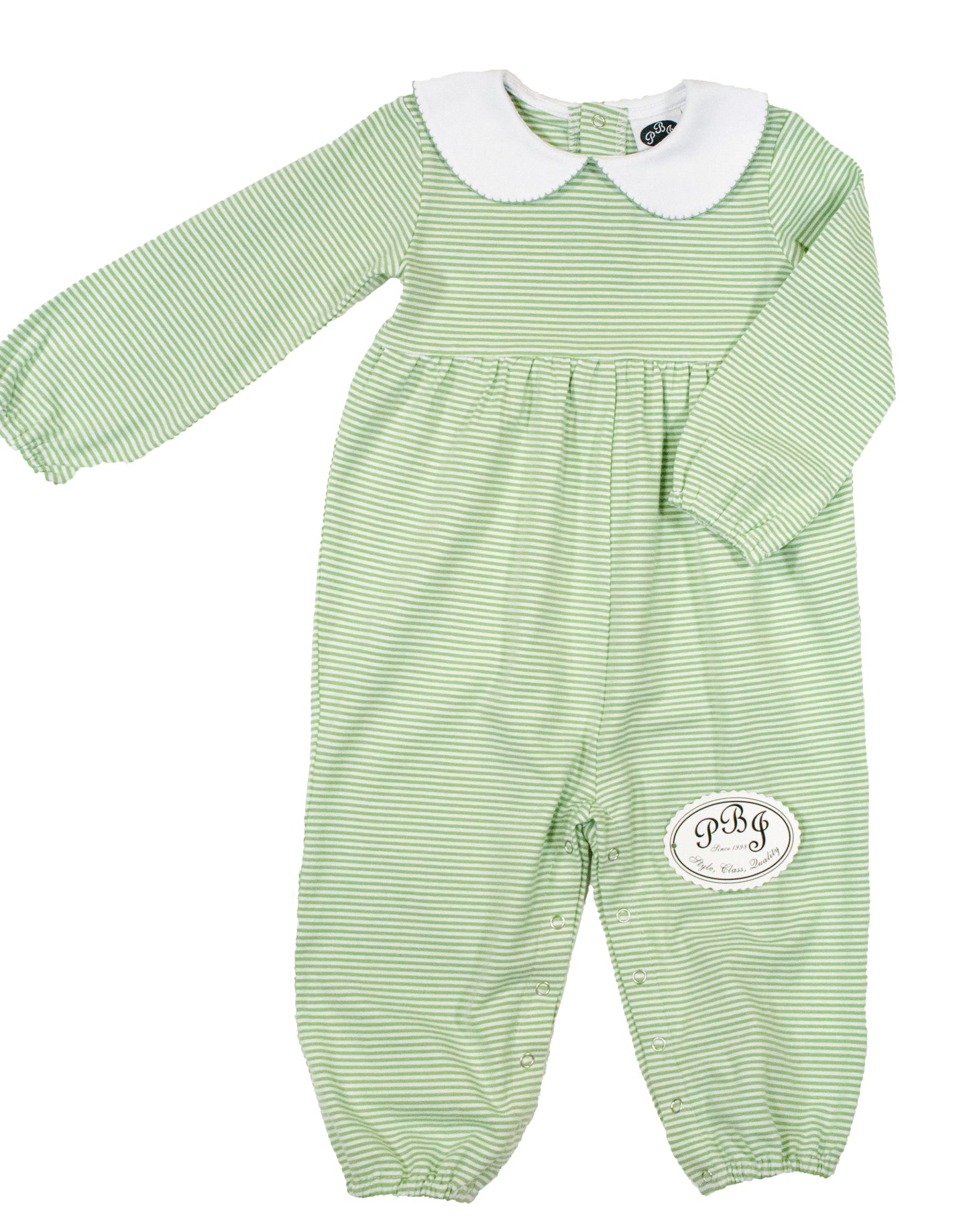 Sage stripes long bubble PREORDER