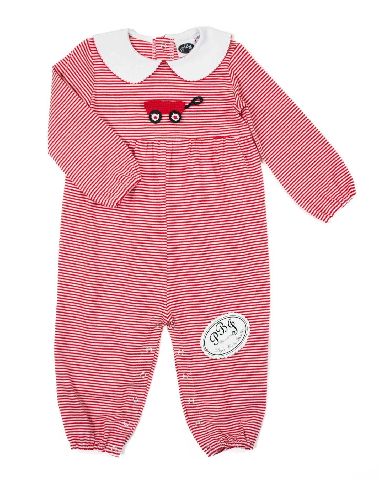 Red stripes bubble