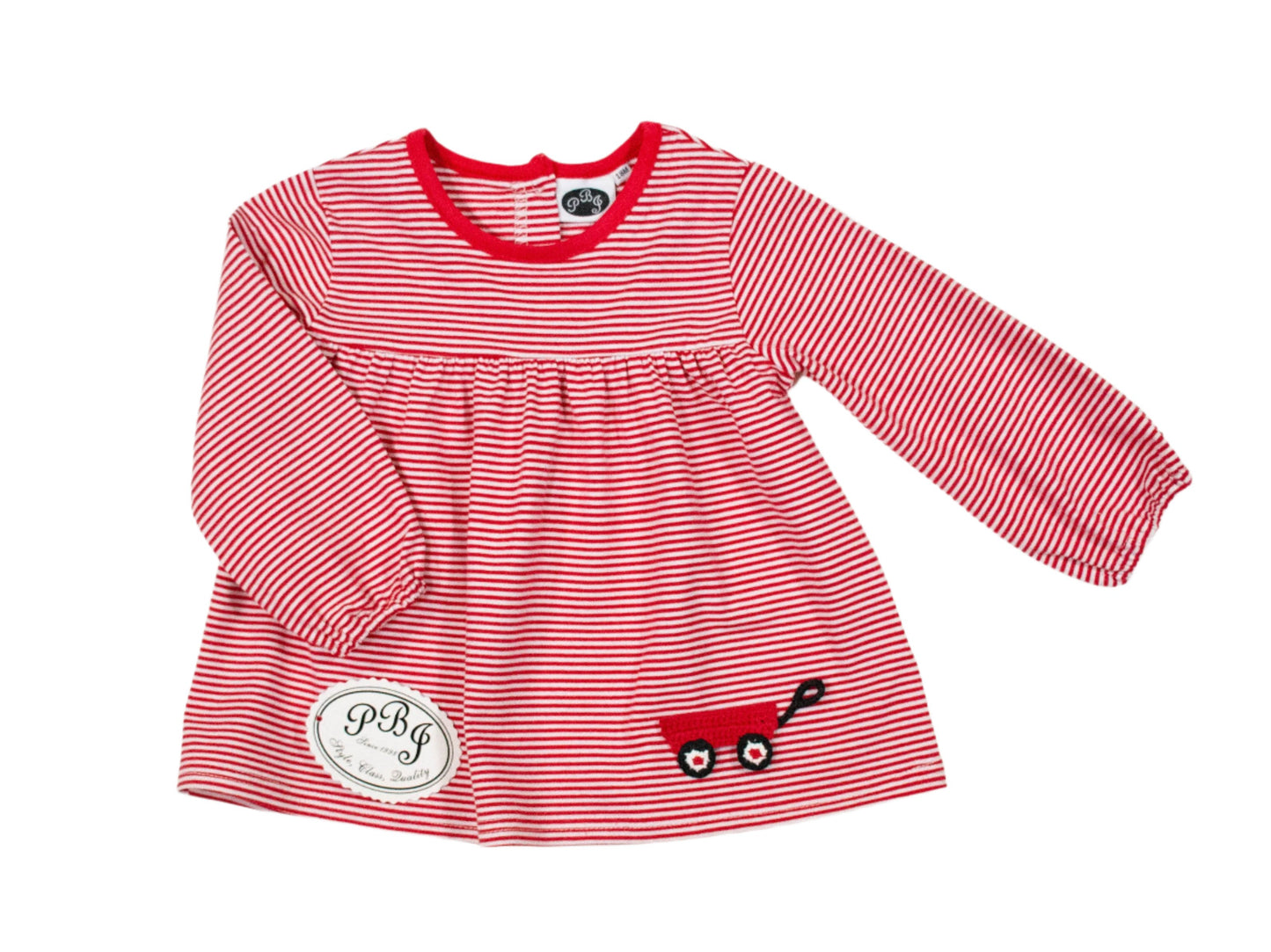Red stripes Noah top PREORDER