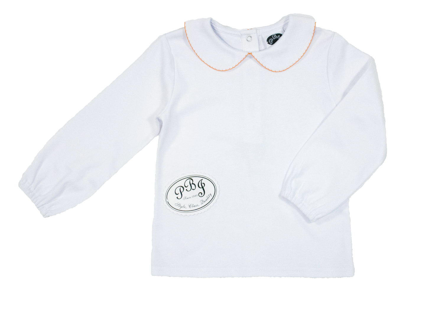 Collared unisex shirt w/ picot trim - PREORDER