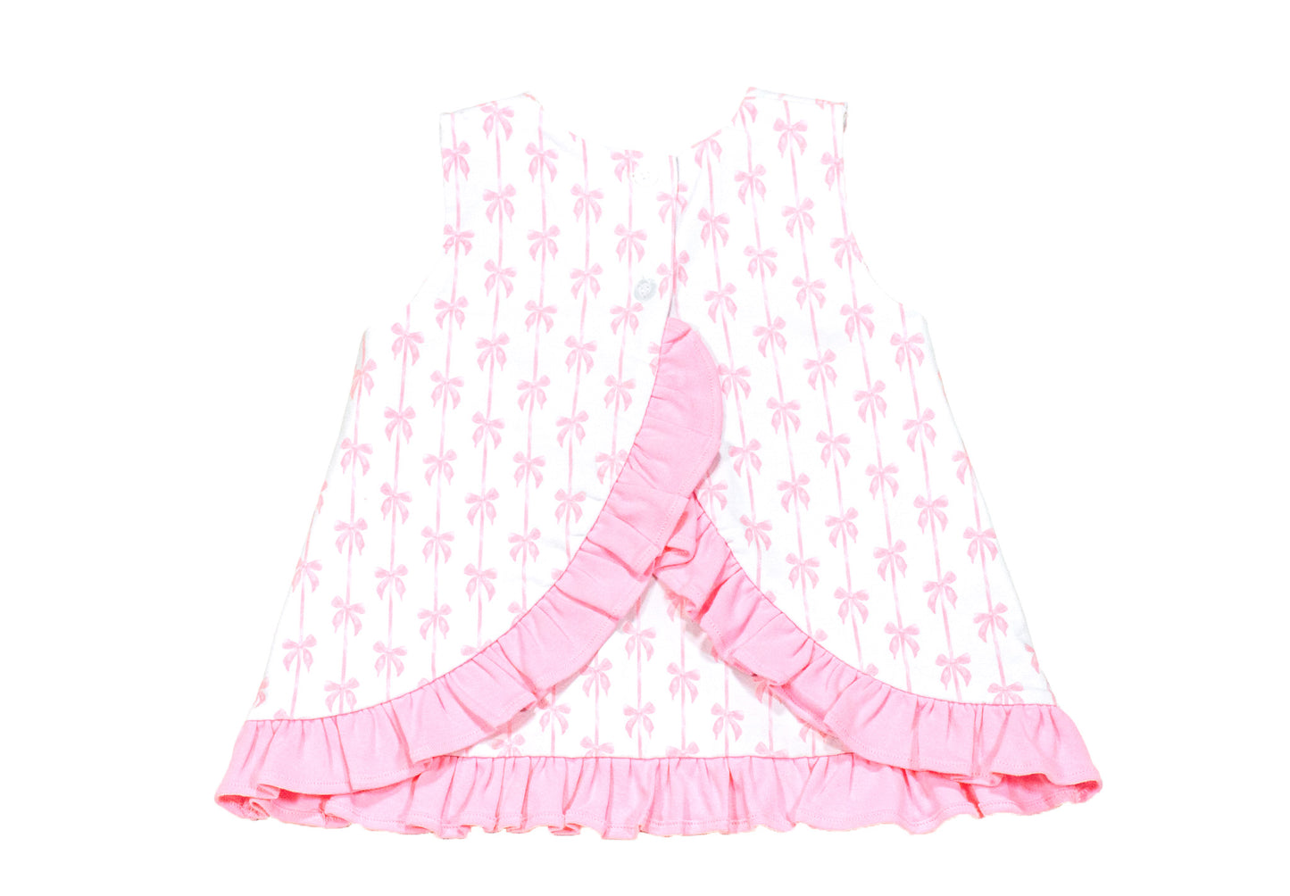Pink Bow Haley Swing Top