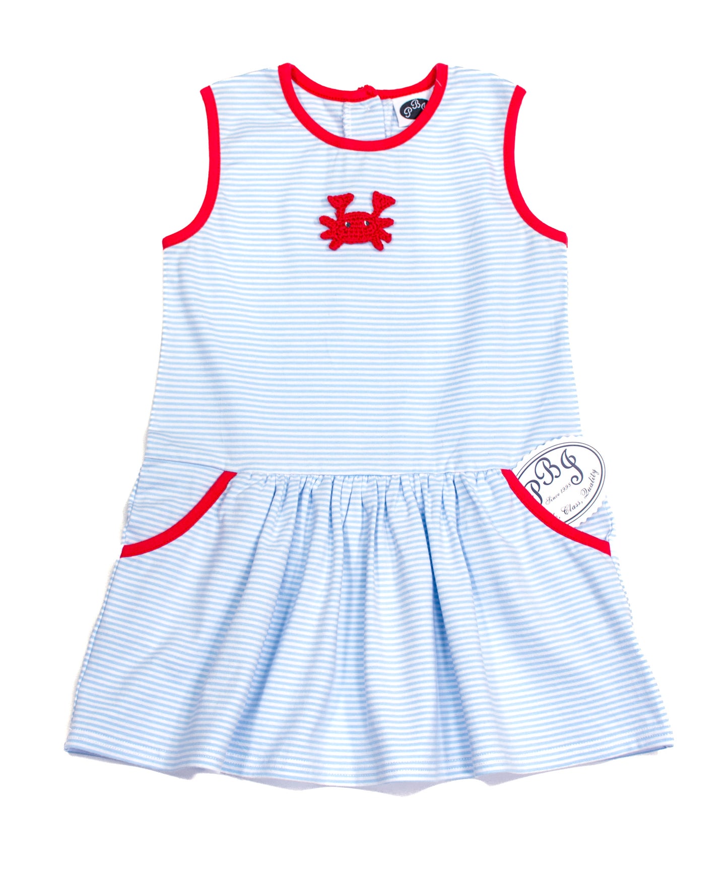 Blue Stripe Blair Dress