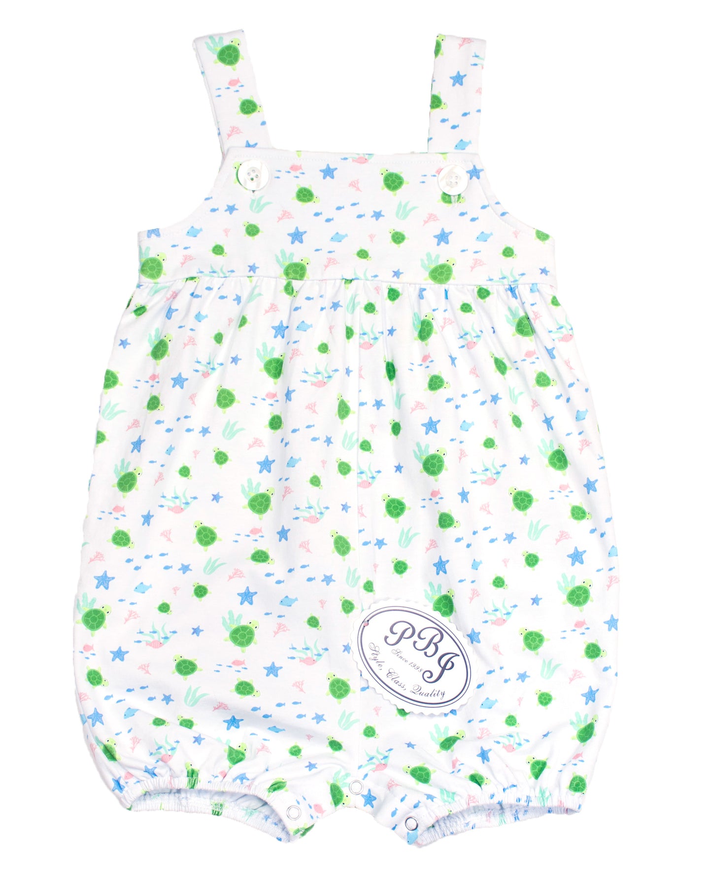Turtle Unisex Romper