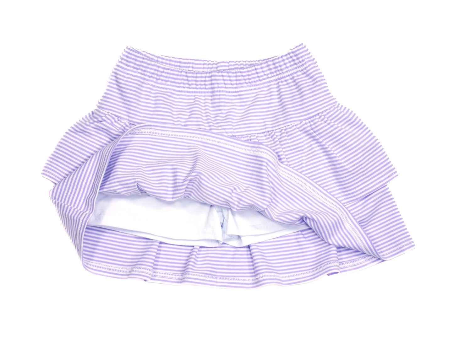 Lilac Stripe Skort