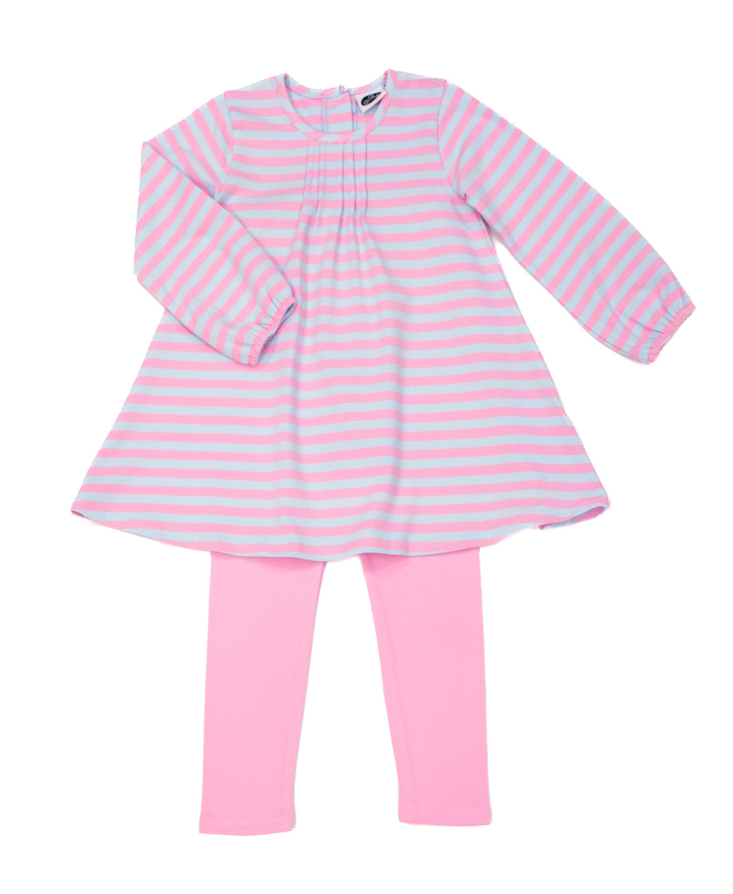 Pintucked Tunics Cotton Candy Stripes