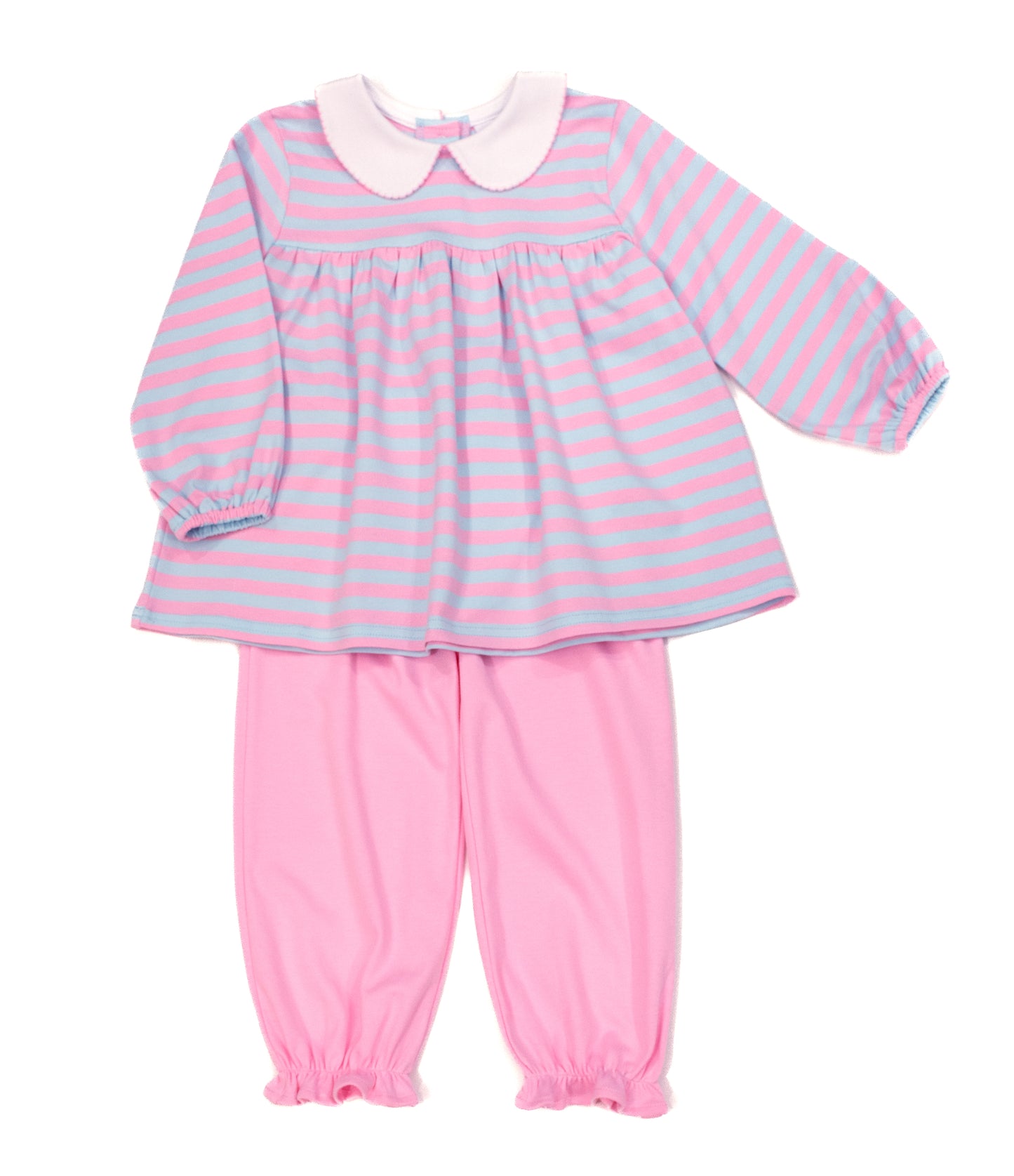 Diaper Top Cotton Candy Stripes