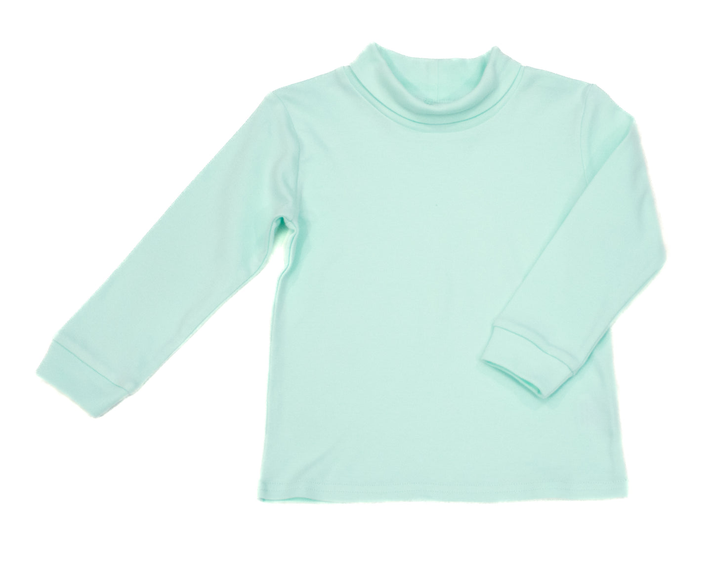 Mint turtleneck