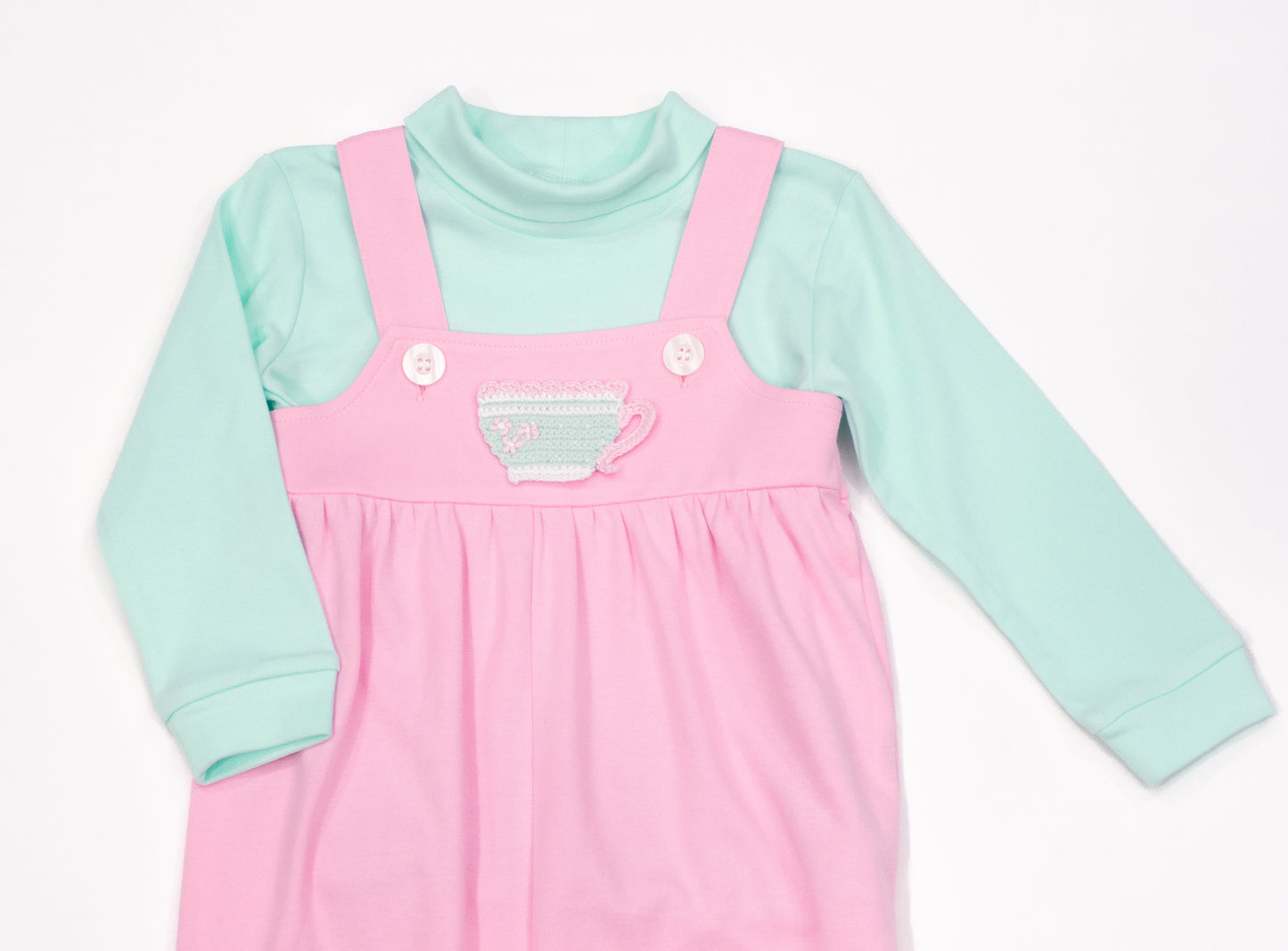 Mint turtleneck