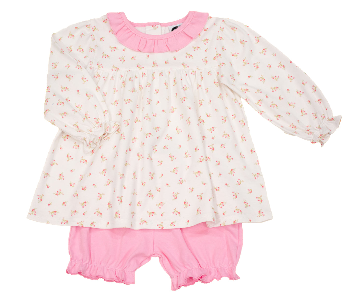 Pink floral Lilly Top