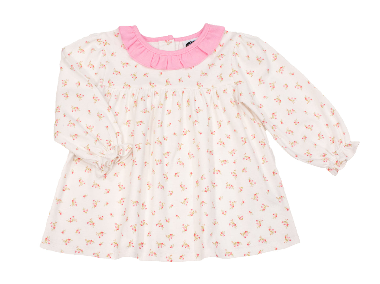 Pink floral Lilly Top