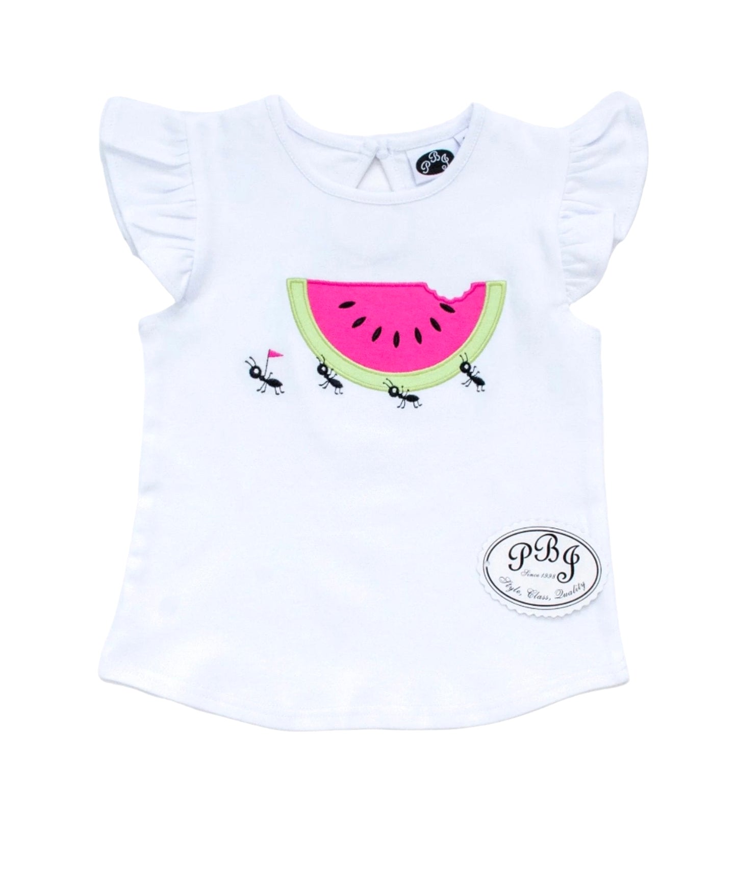 Watermelon Girl Applique tee
