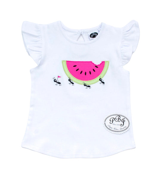 Watermelon Girl Applique tee