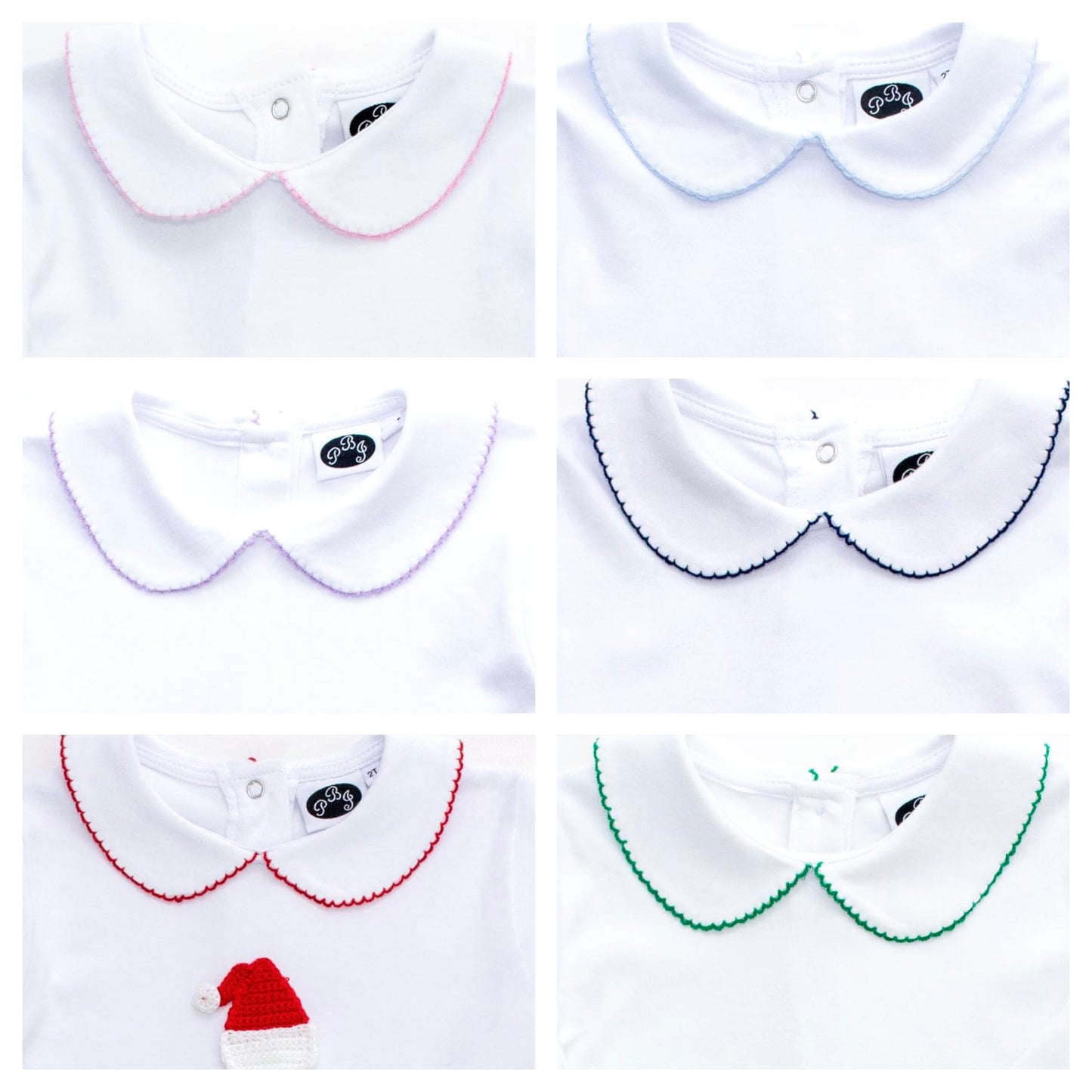 Collared unisex shirt w/ picot trim - PREORDER