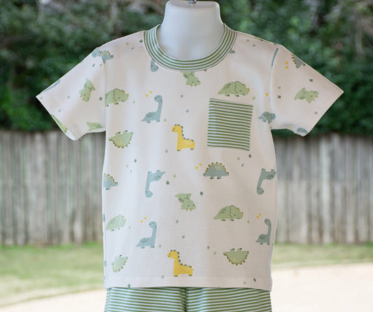 Dino Pocket shirt*