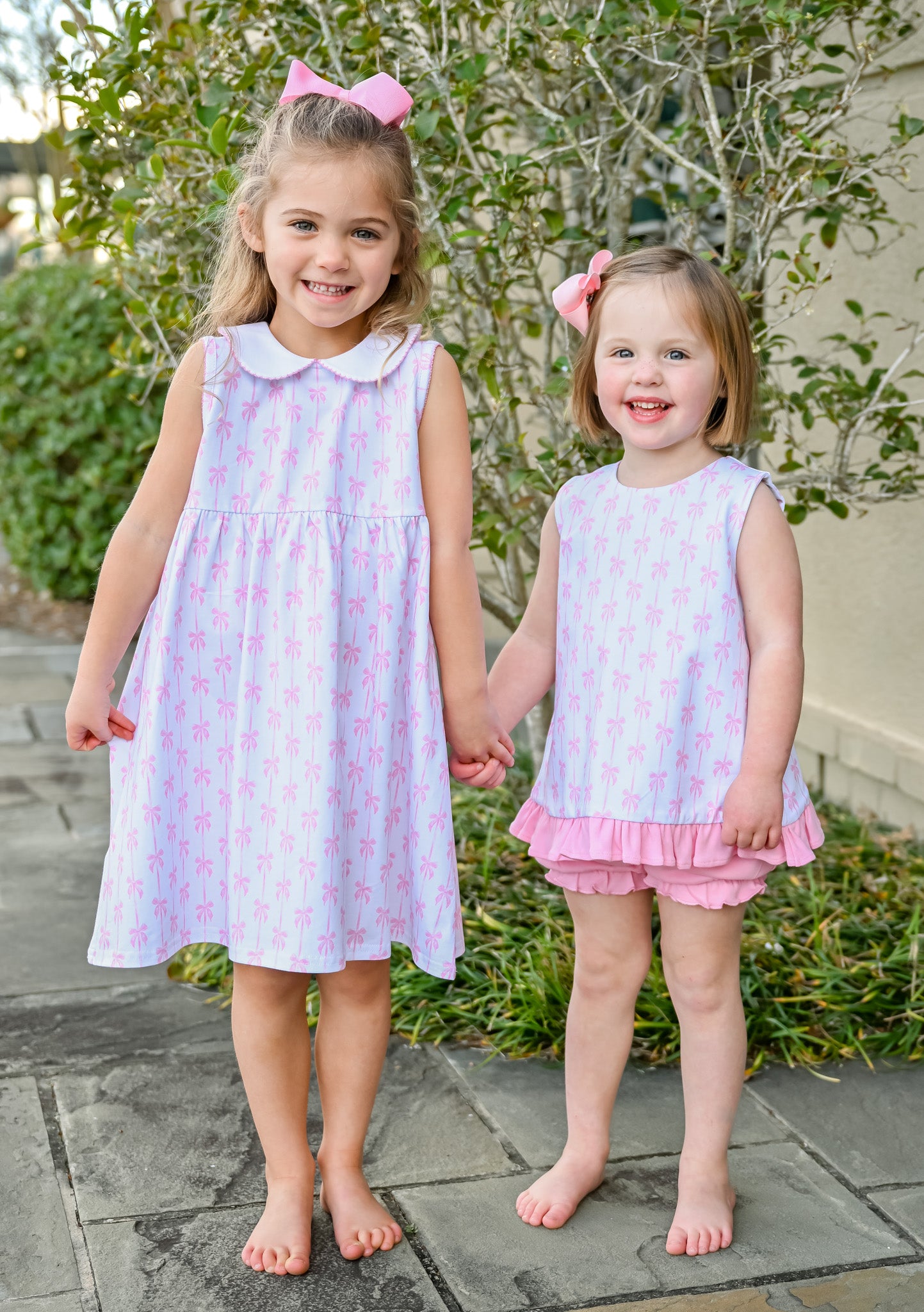 Pink Bow Haley Swing Top