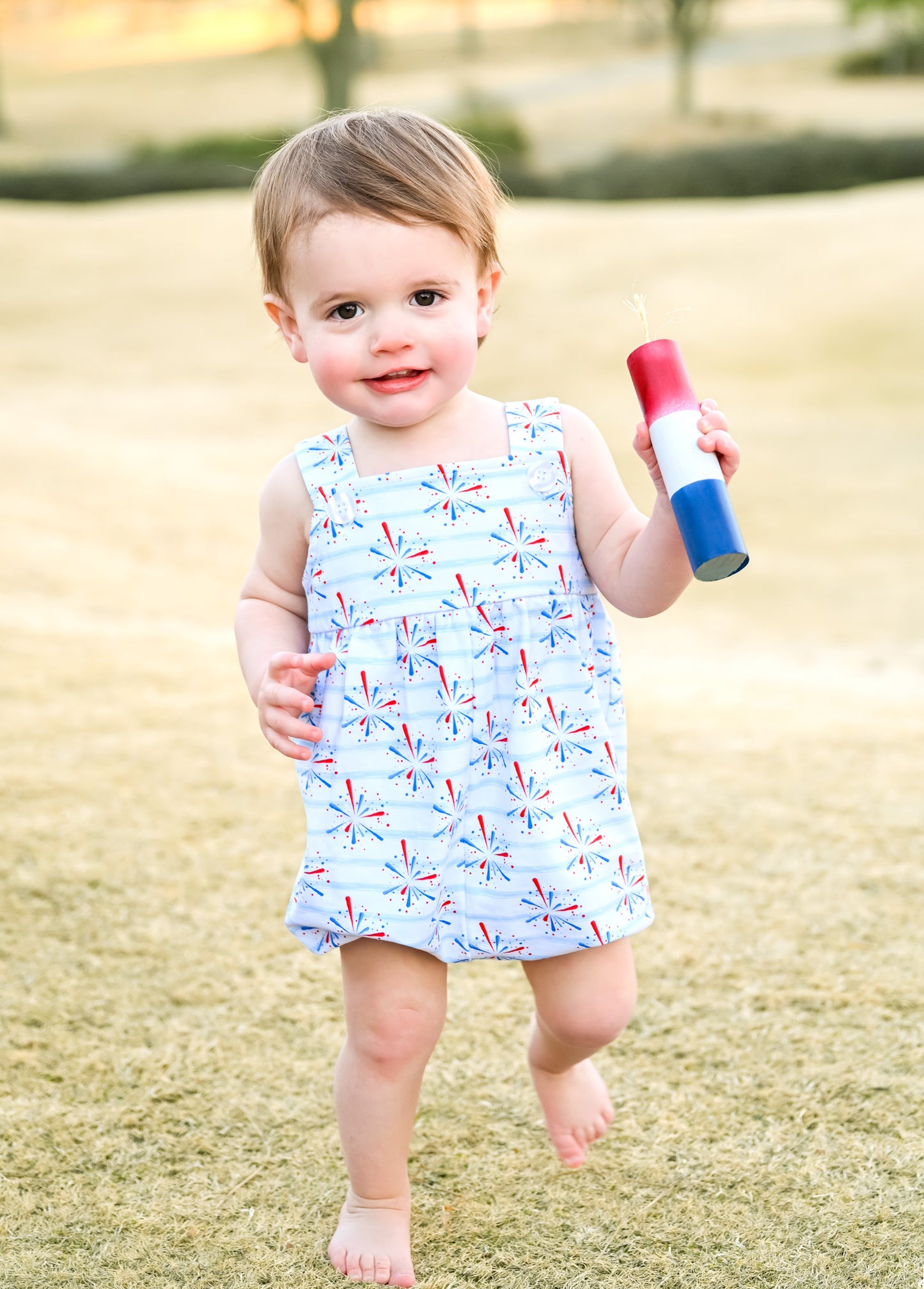 Fireworks Unisex Romper