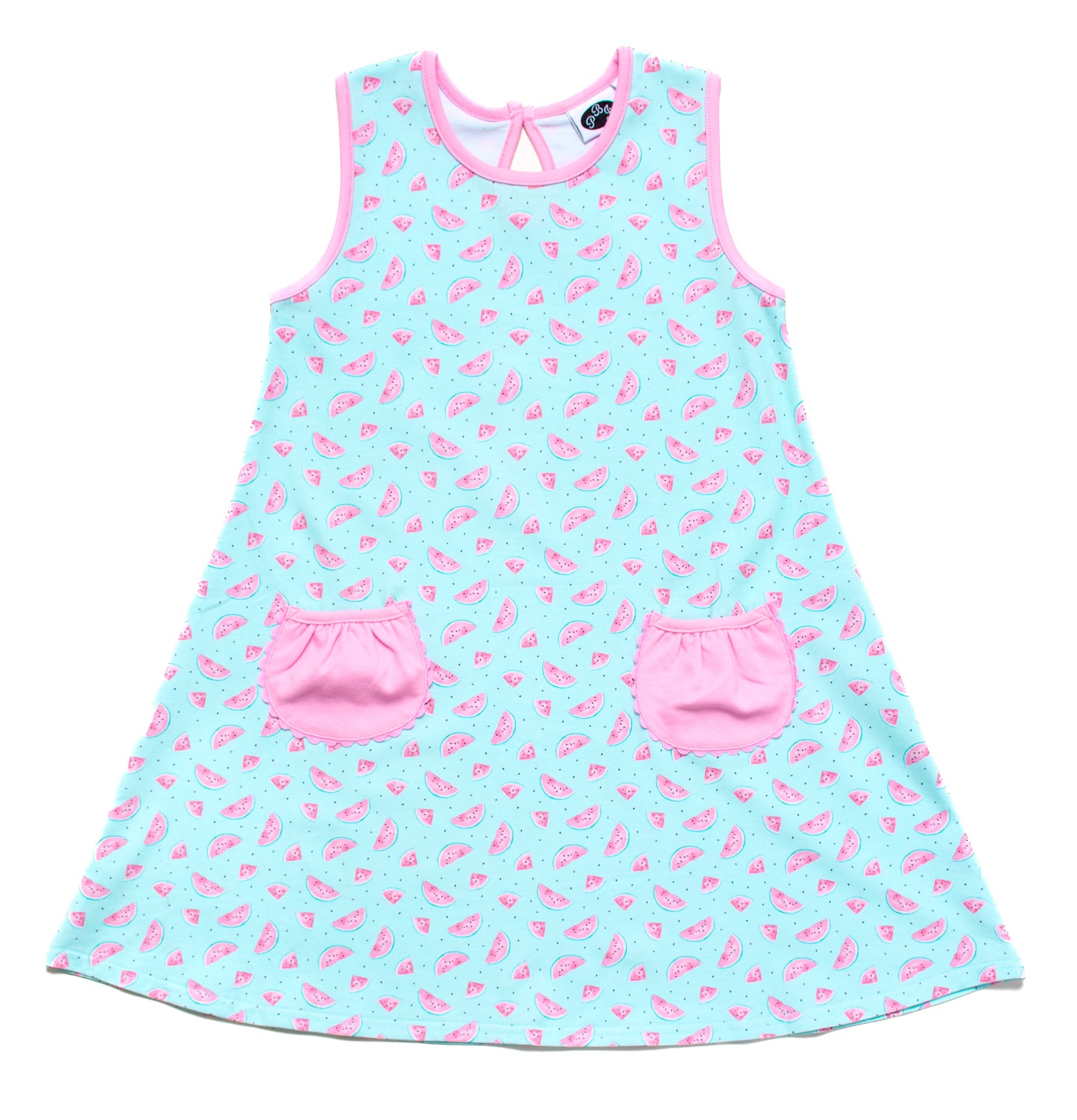 Watermelon Dress w/ Pockets