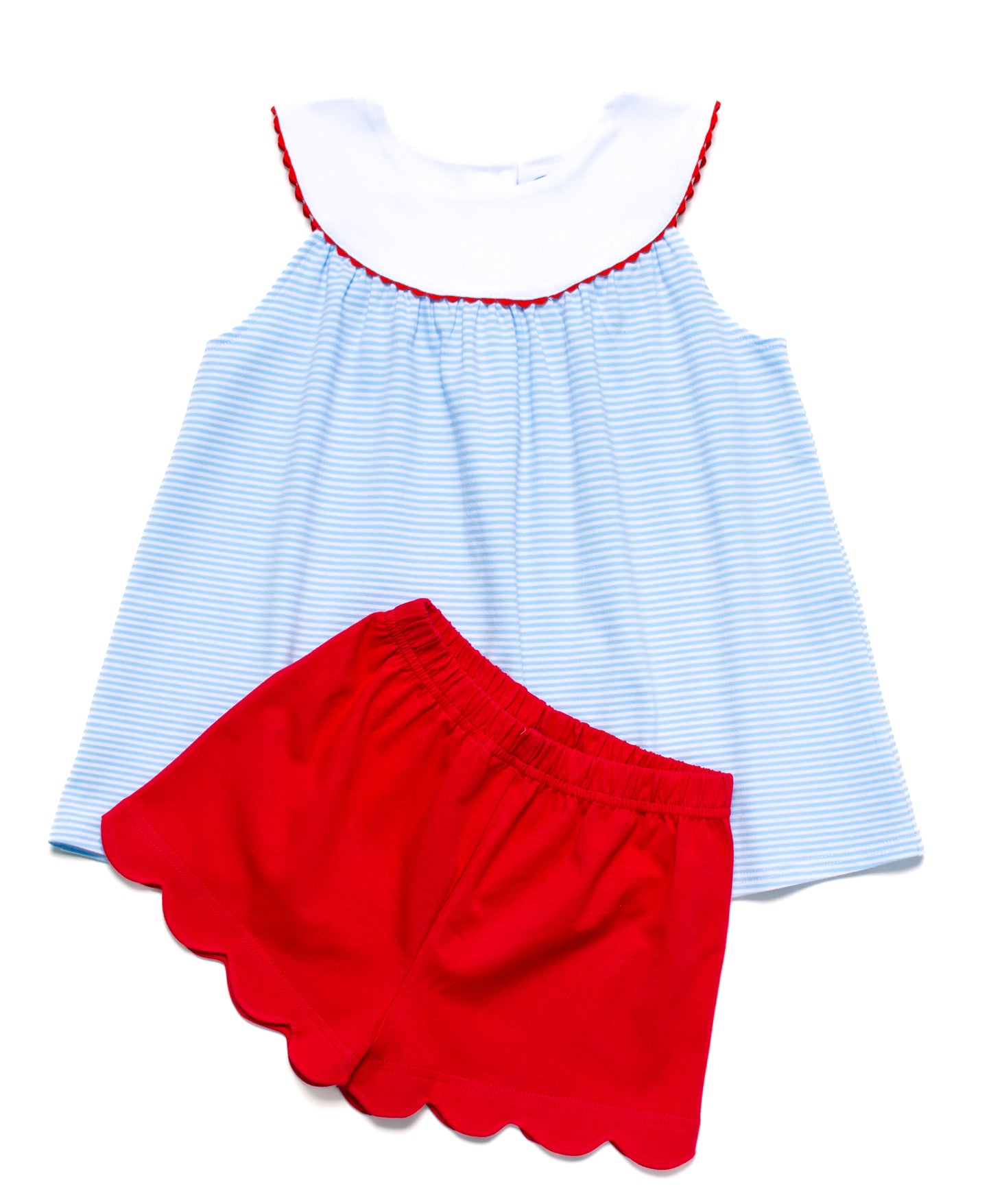Blue Stripes Helen Top