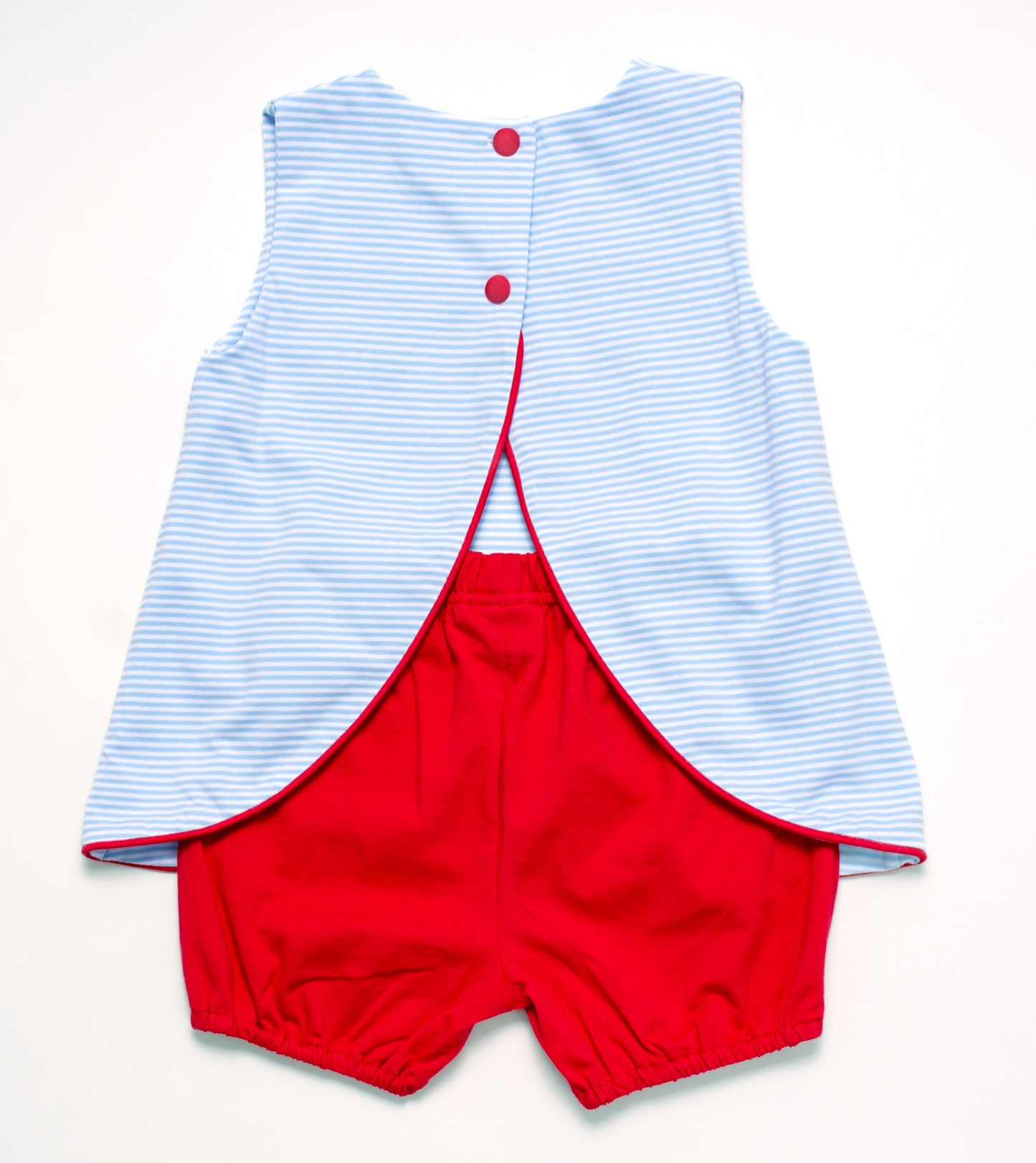 Blue Stripes Rhodes Top