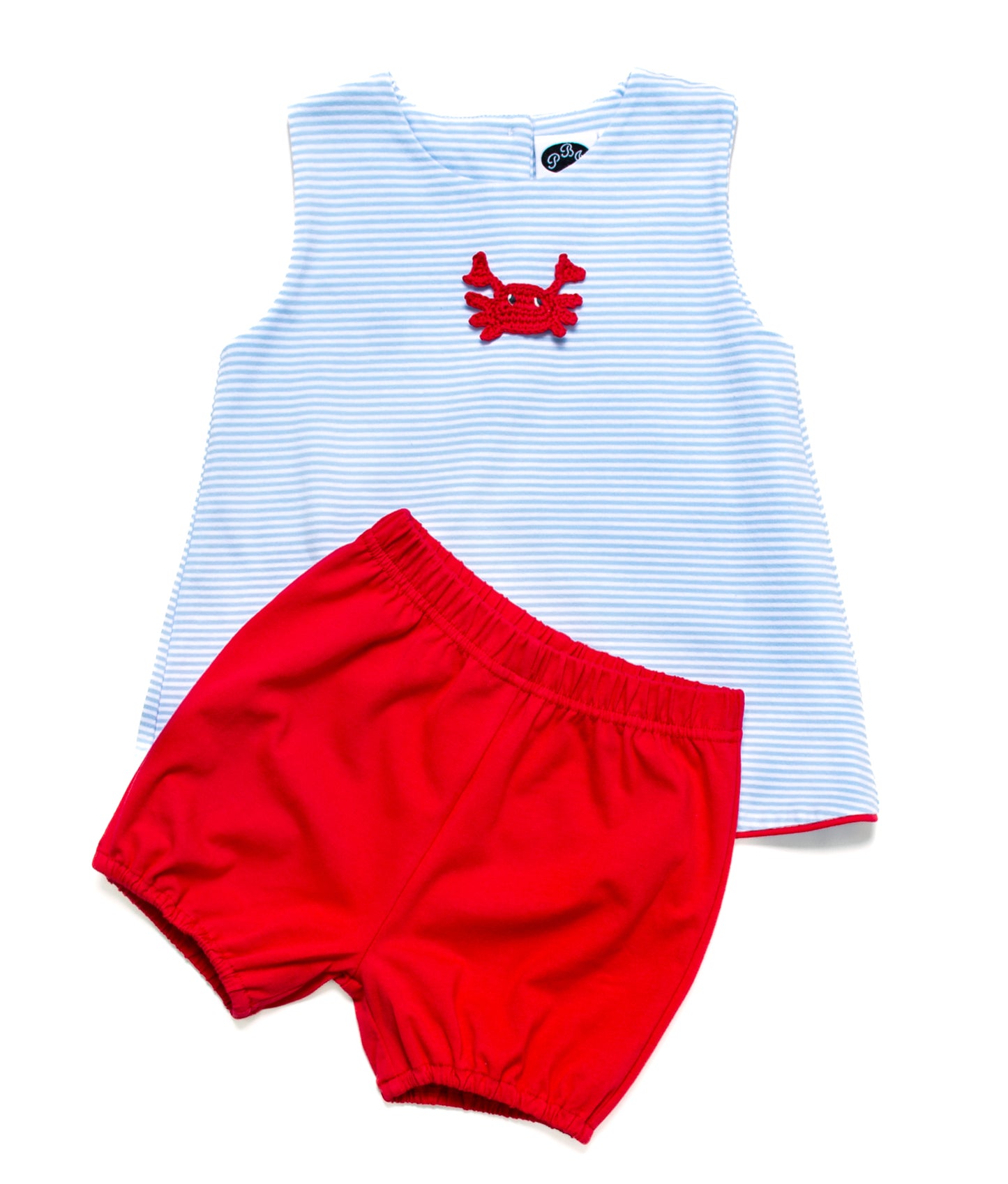 Blue Stripes Rhodes Top