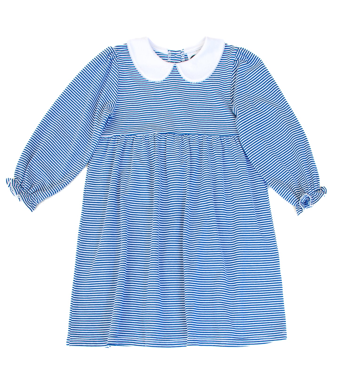 Lizzy Dress LS Navy Stripes PREORDER