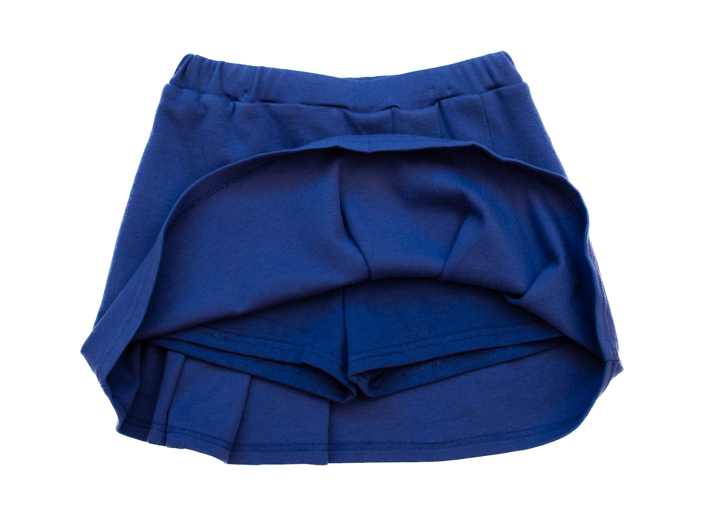 Pleated Skort Solid Navy PREORDER