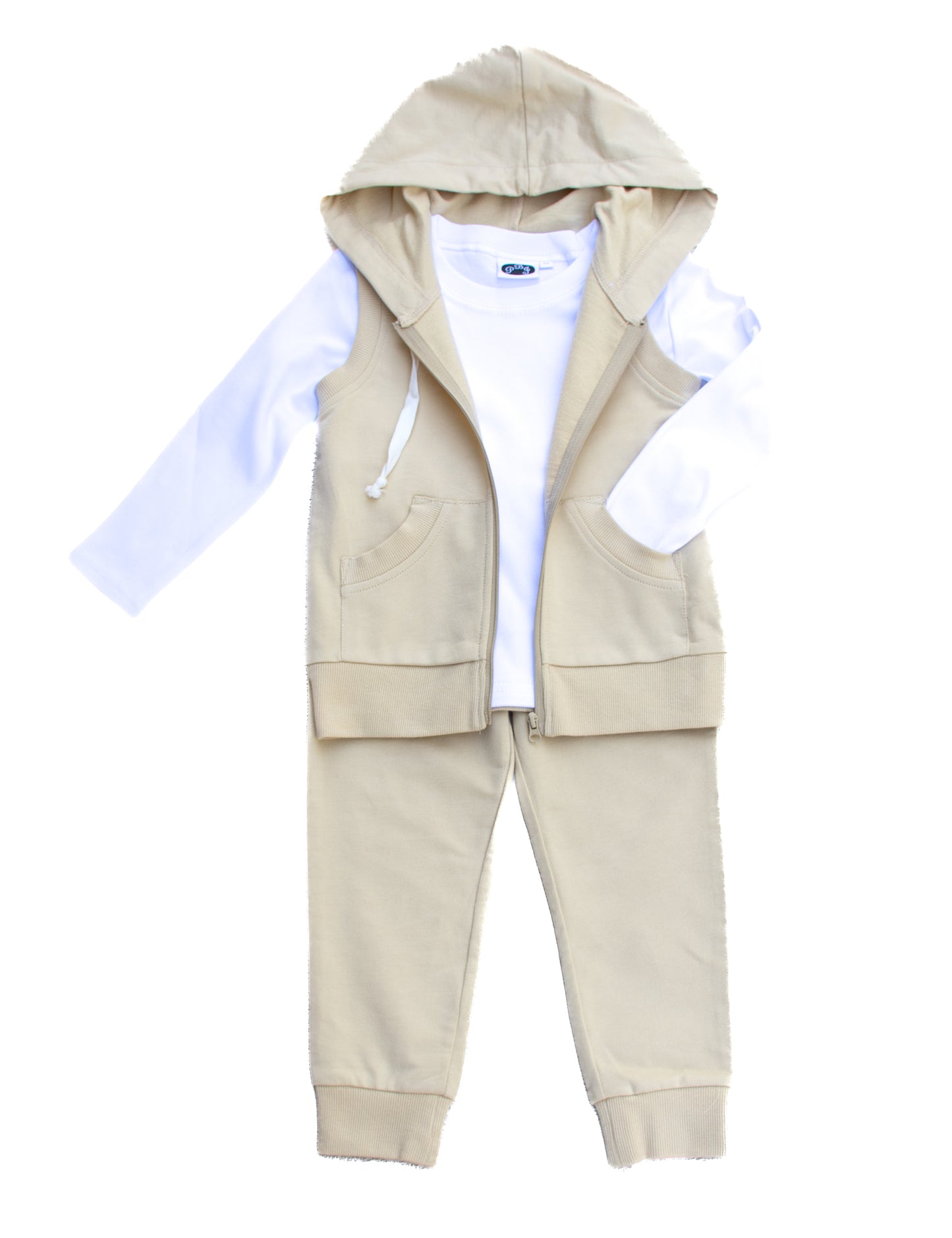 French Terry Hoodie Vest - PREORDER