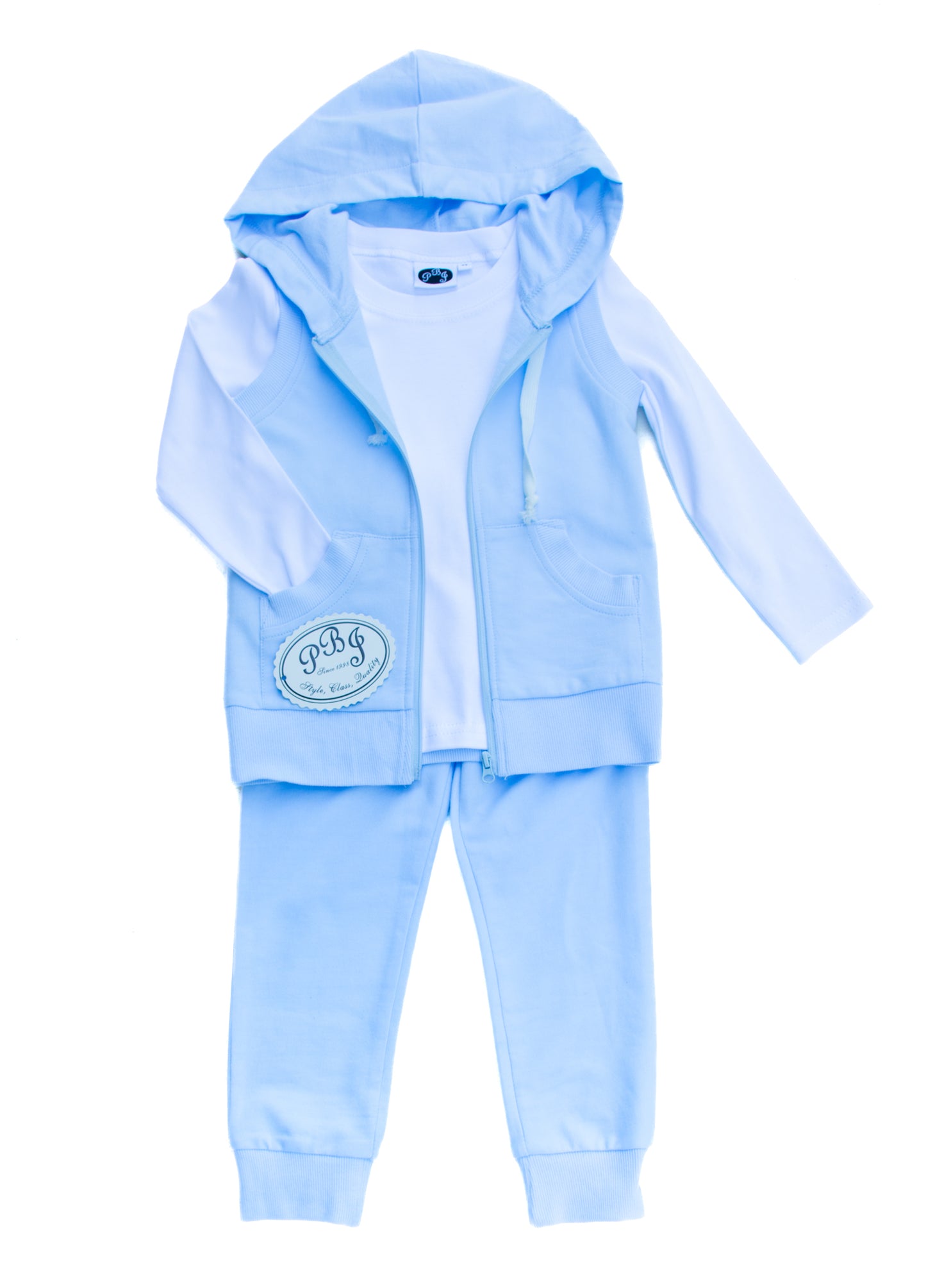 French Terry Hoodie Vest - PREORDER