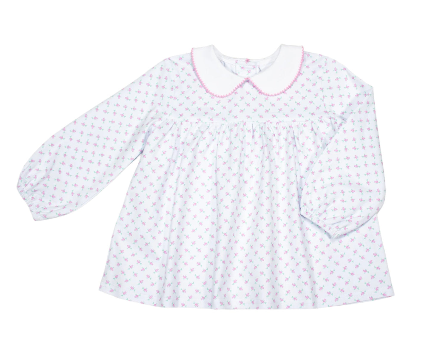 Rosebud diaper top