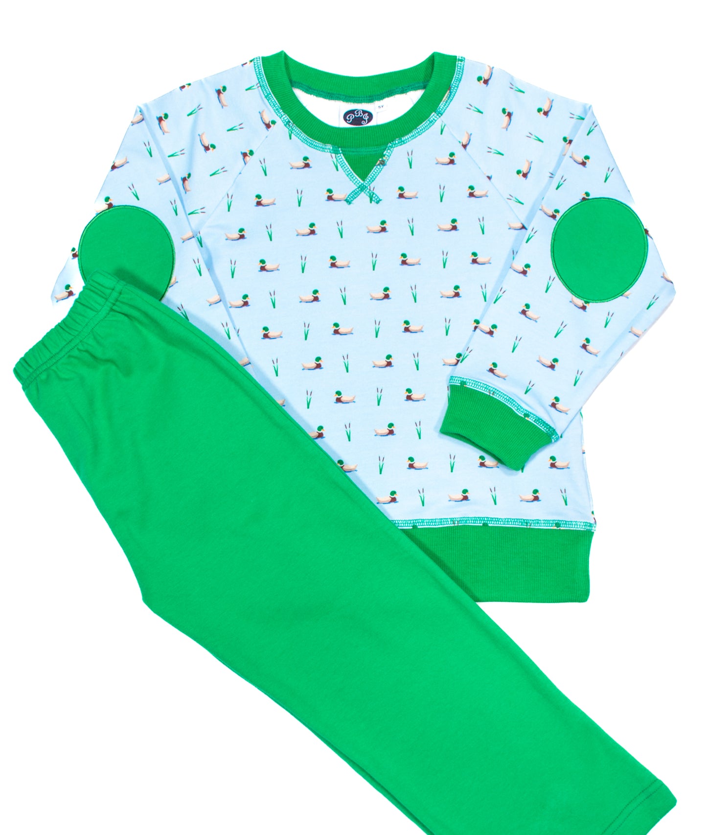 Mallard duck Raglan Pullover