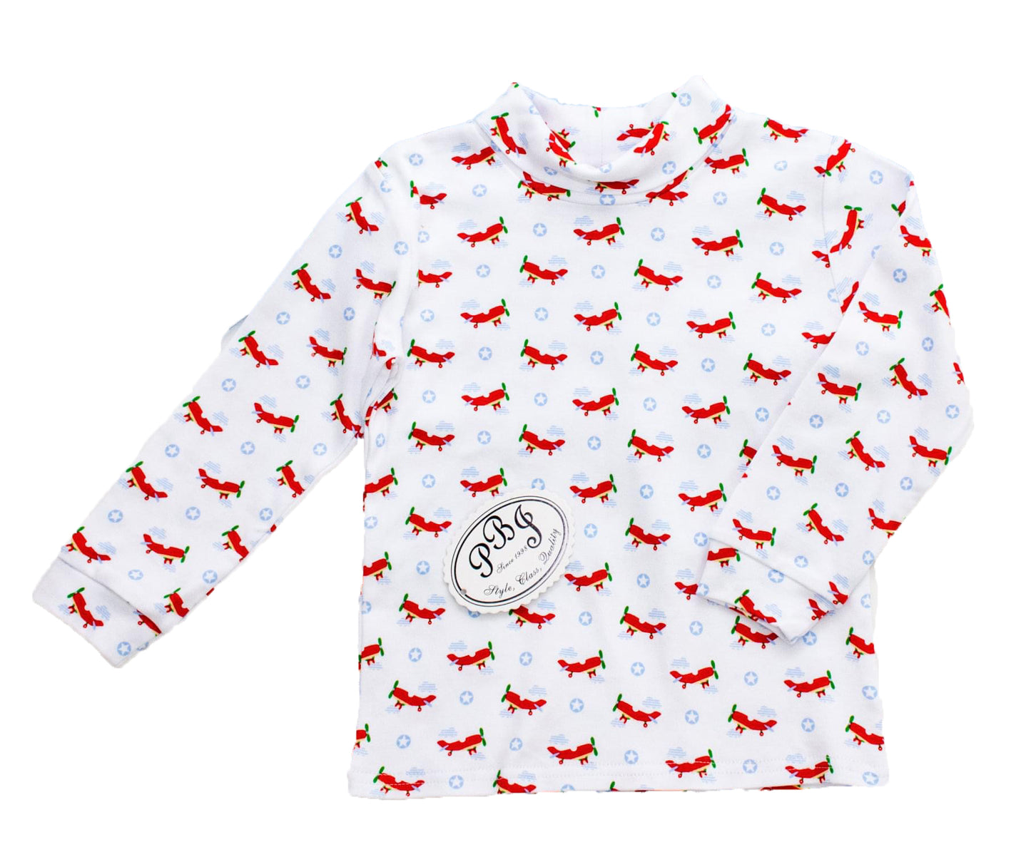 Airplane turtleneck