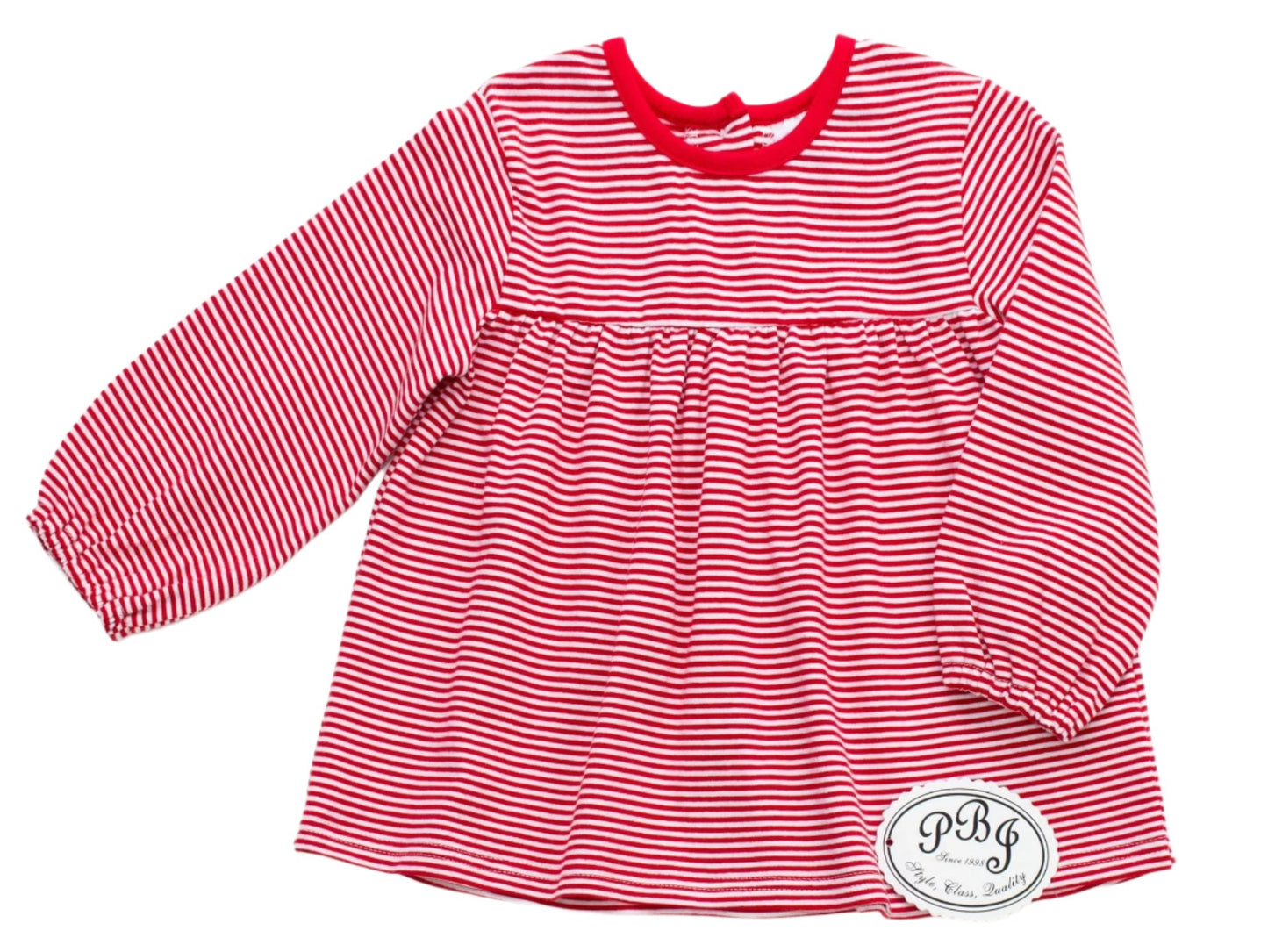 Red stripes Noah top PREORDER