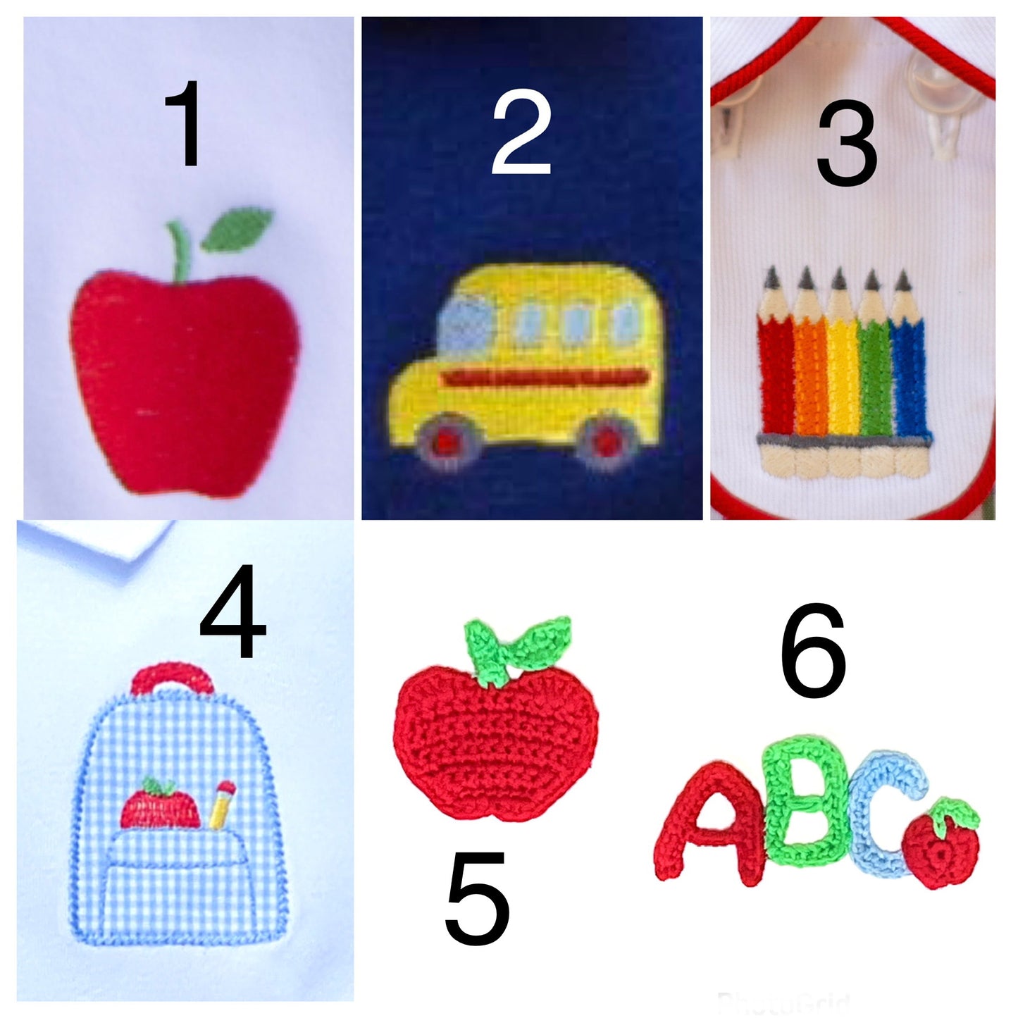 BST Appliques/ embroidery/ crotchet add-on