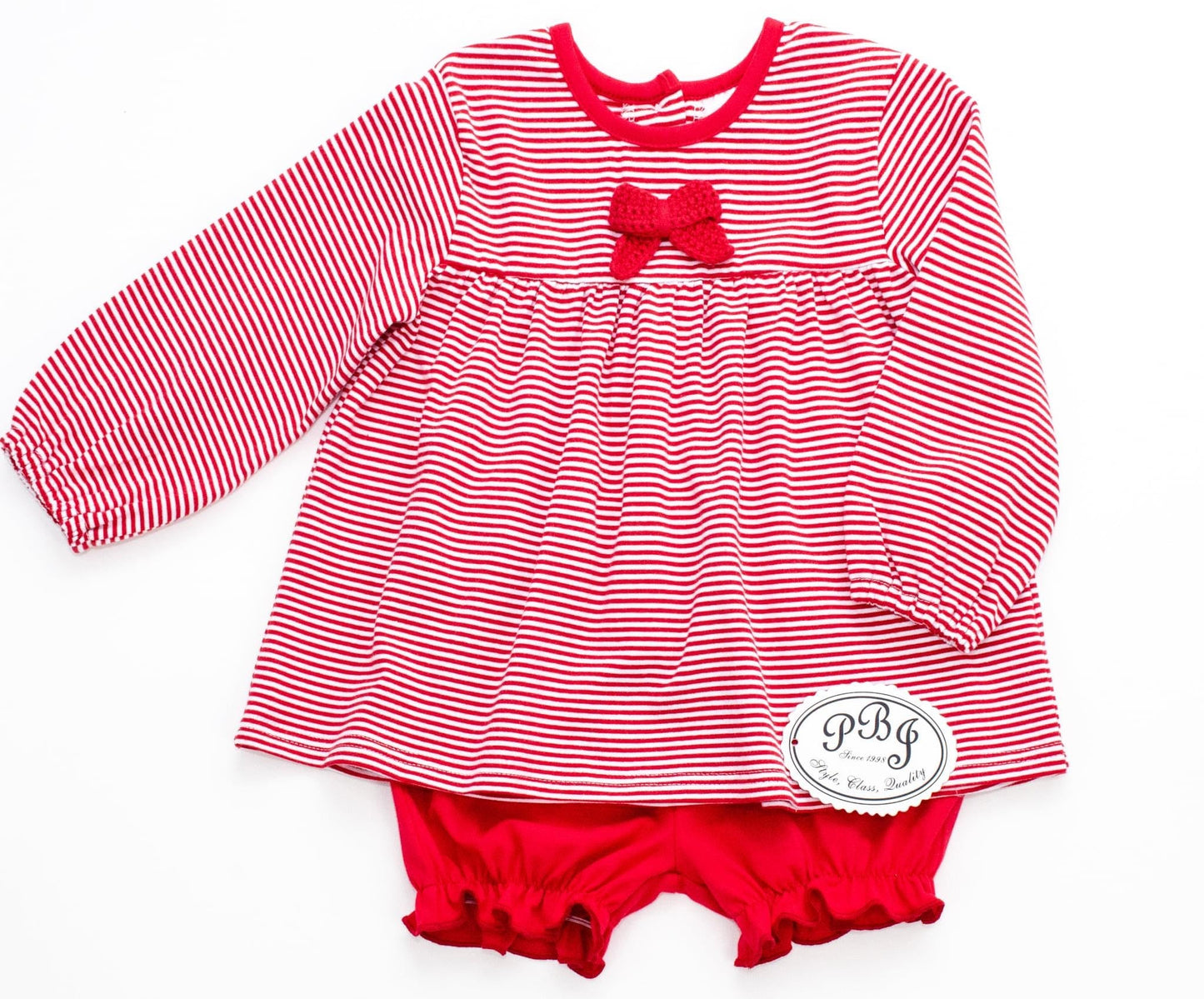 Red stripes Noah top PREORDER