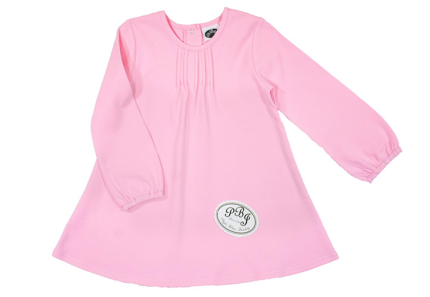 Pink Pintucked tunic
