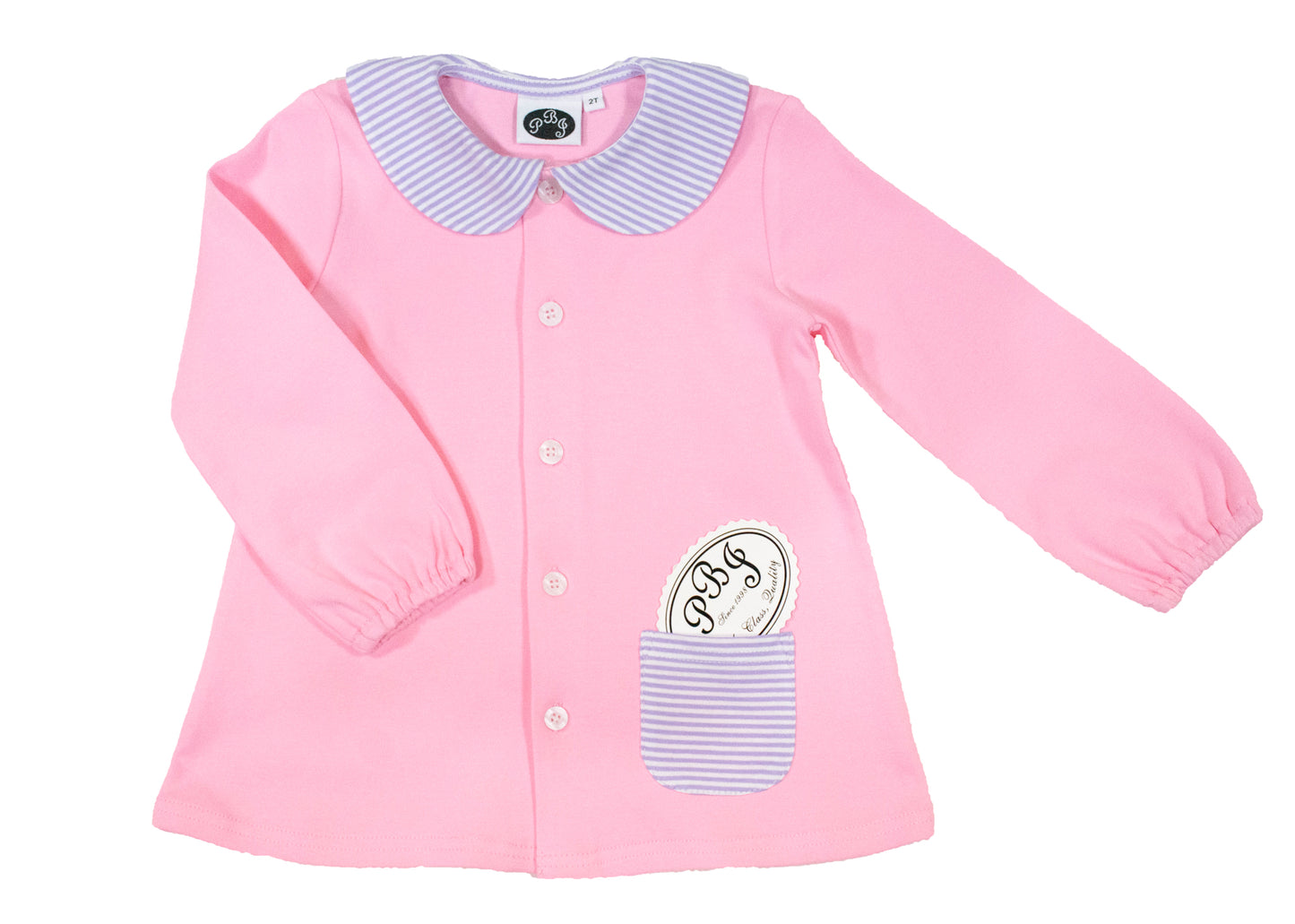 Alex top Pink/ lilac stripes