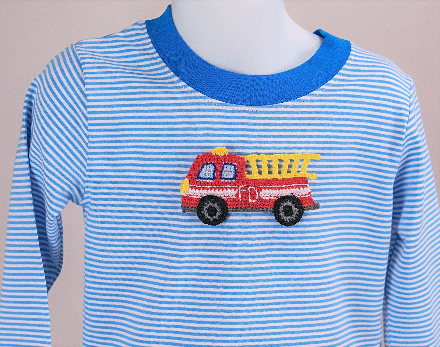 Crewneck Cobalt stripes/ cobalt
