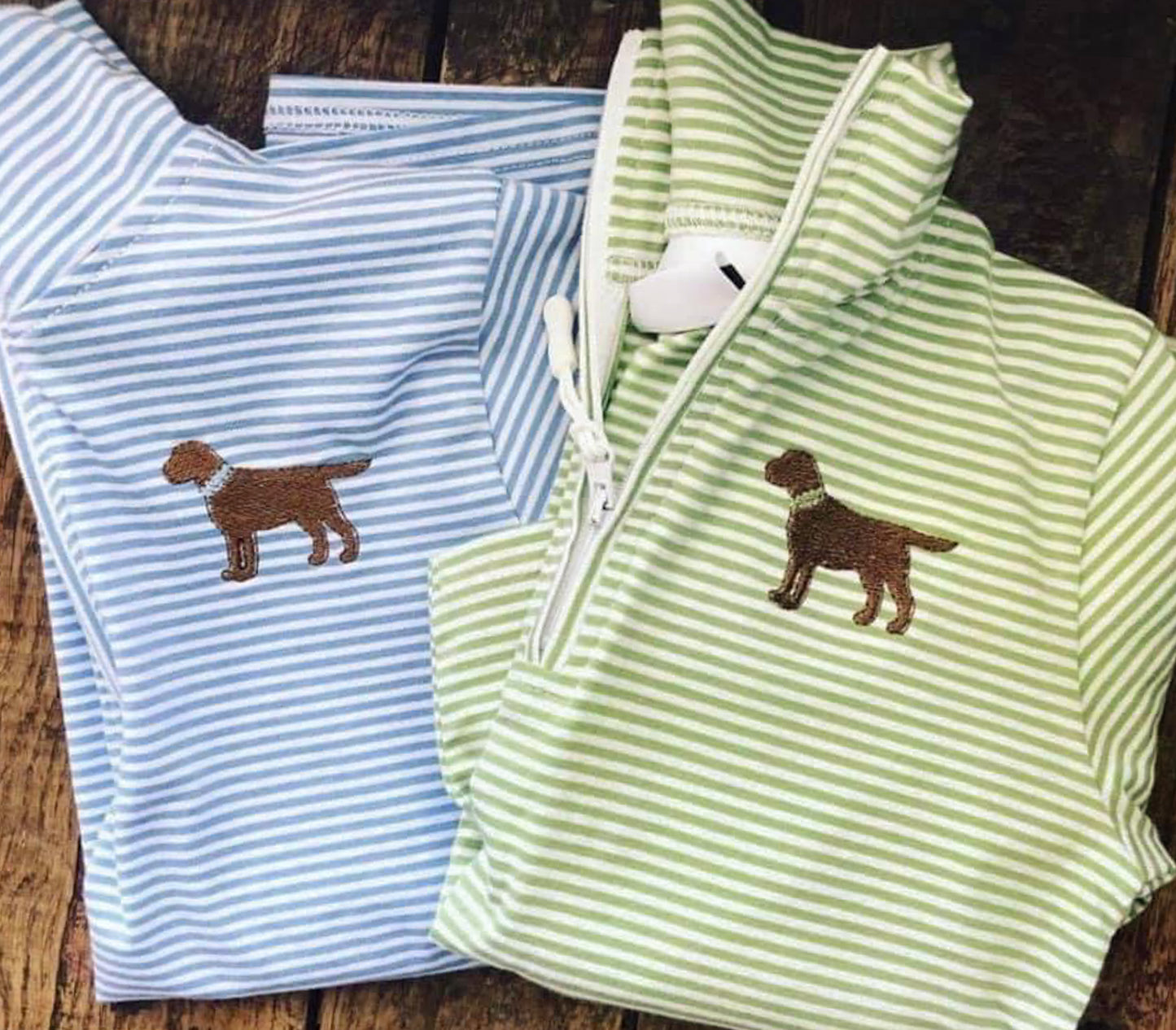 1/4 zipped pullover (Kelly, Sage, Mint)