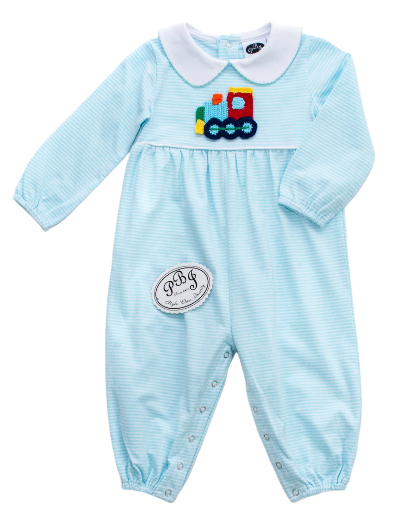 Charlie long bubble Mint stripes