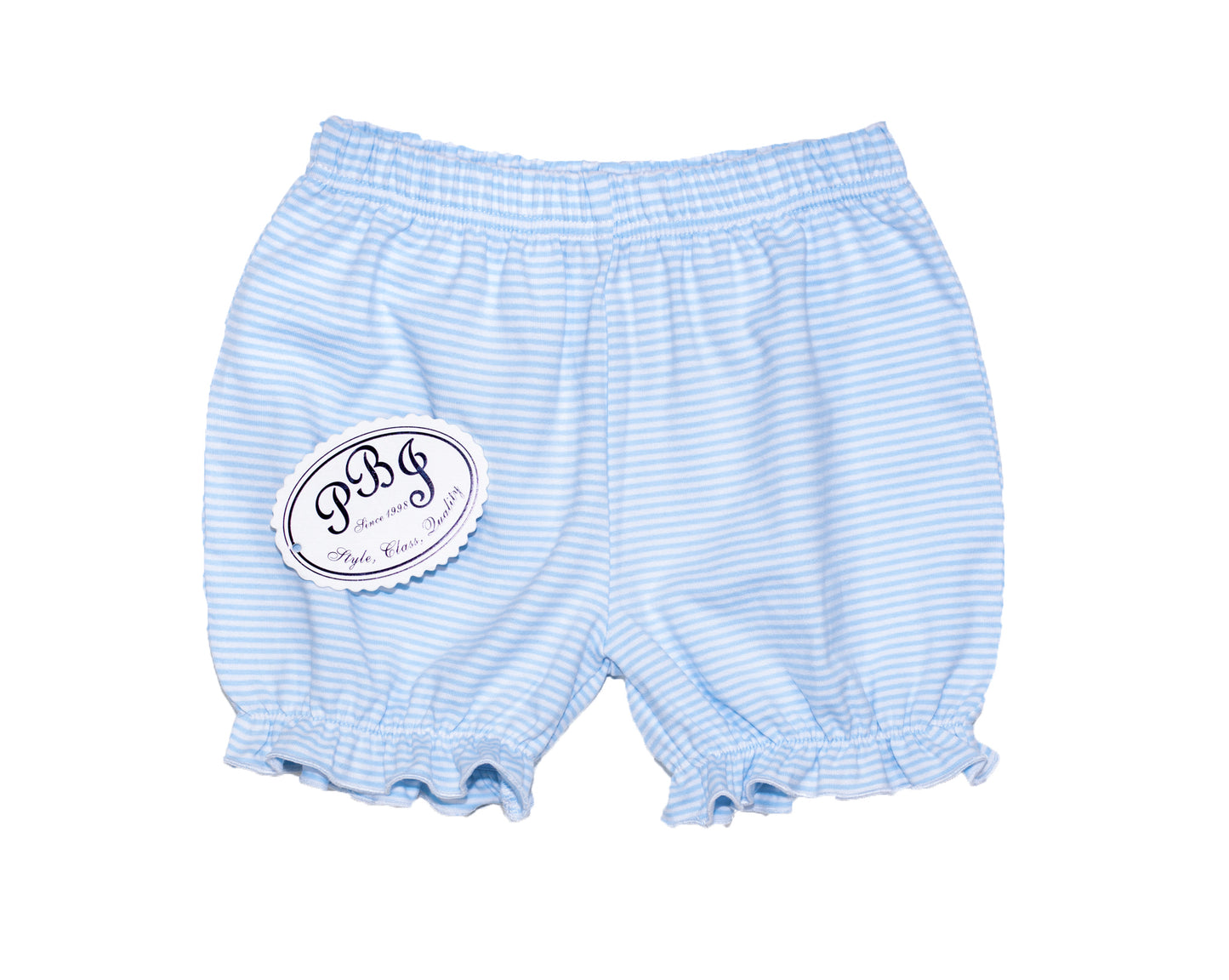 Blue stripes Girl bloomers