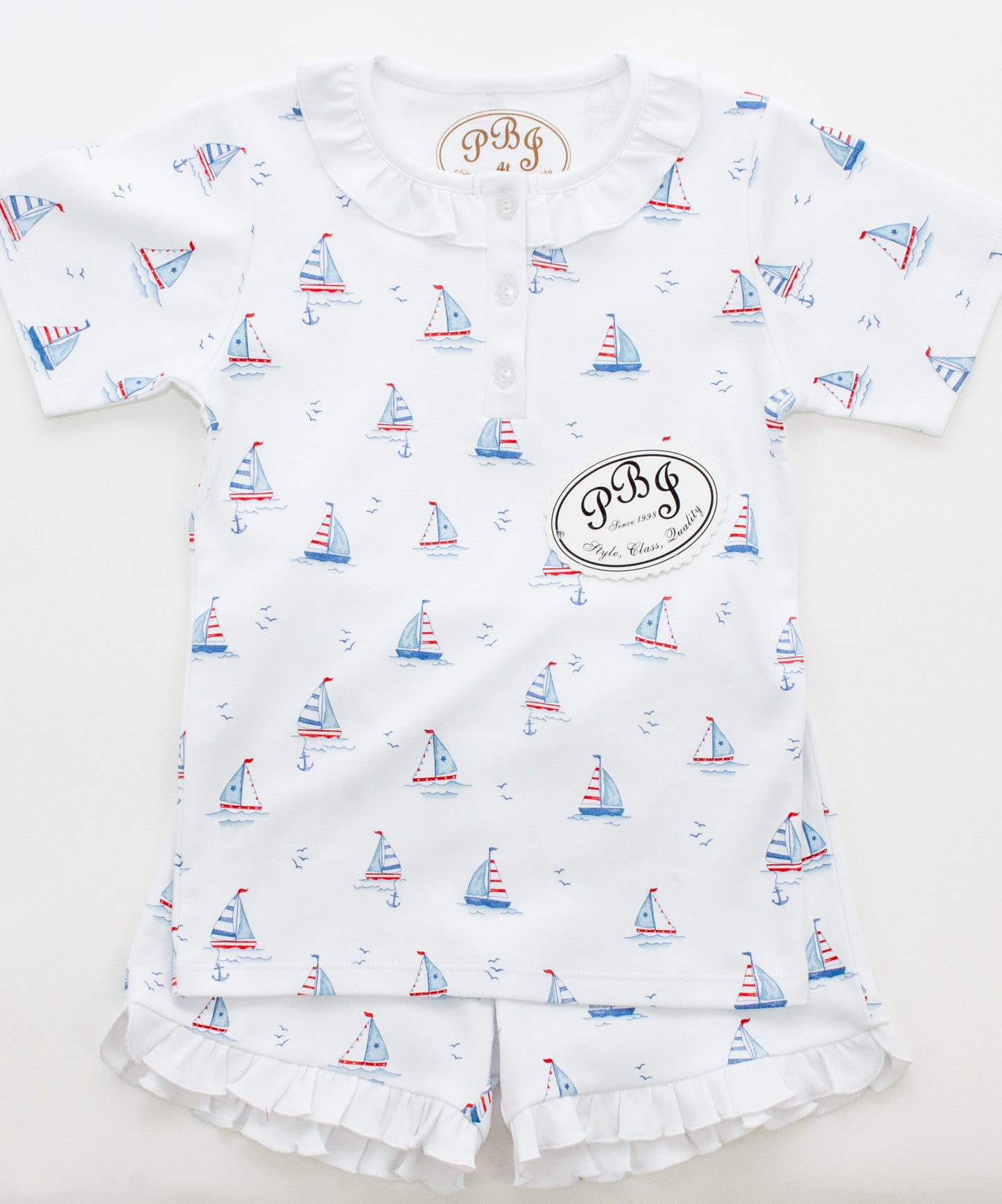 PIMA sailboat Girl pj's