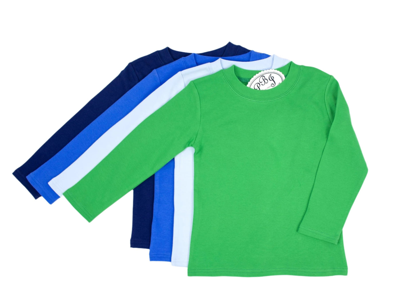 Solid long sleeve crewneck PREORDER