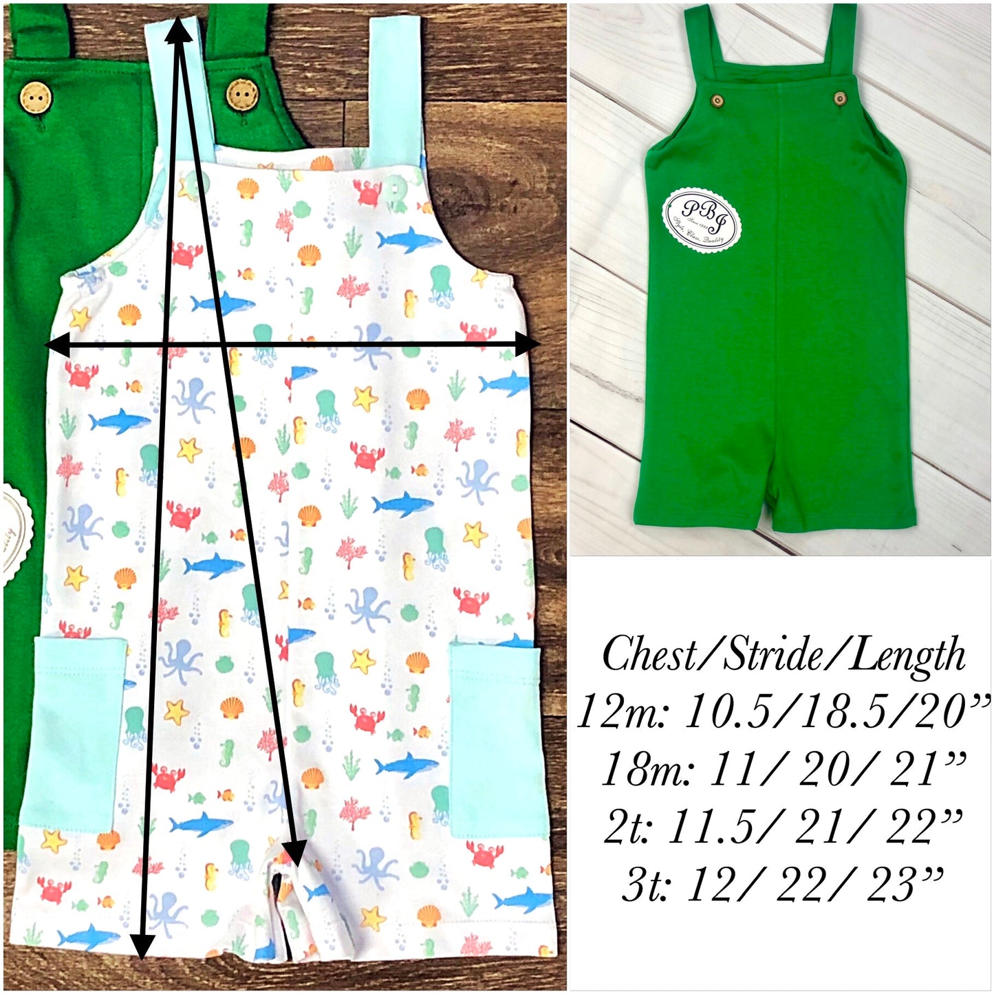 PIMA Harry sunsuit / Green
