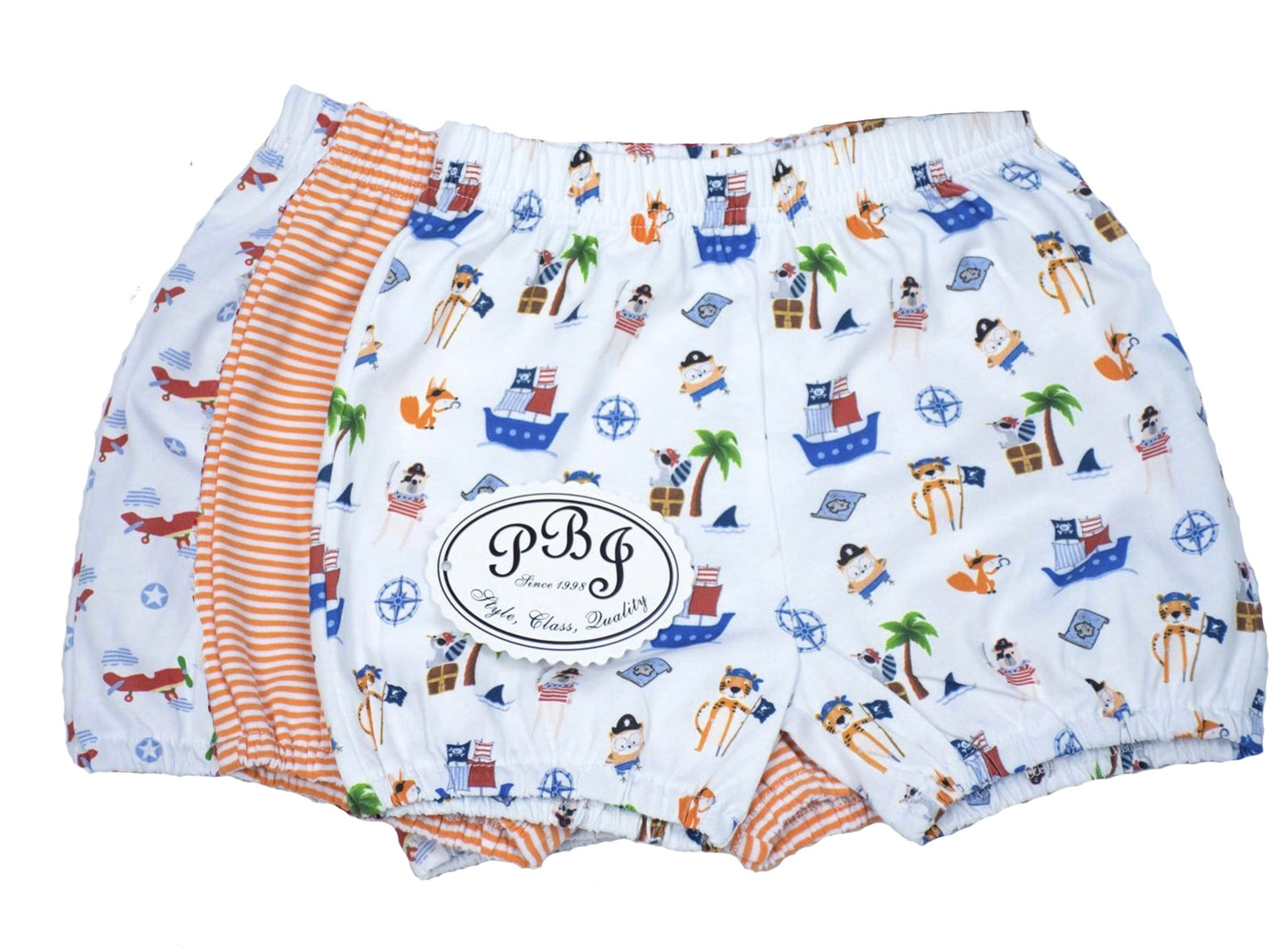 Diaper covers (Pirates and Airplanes)