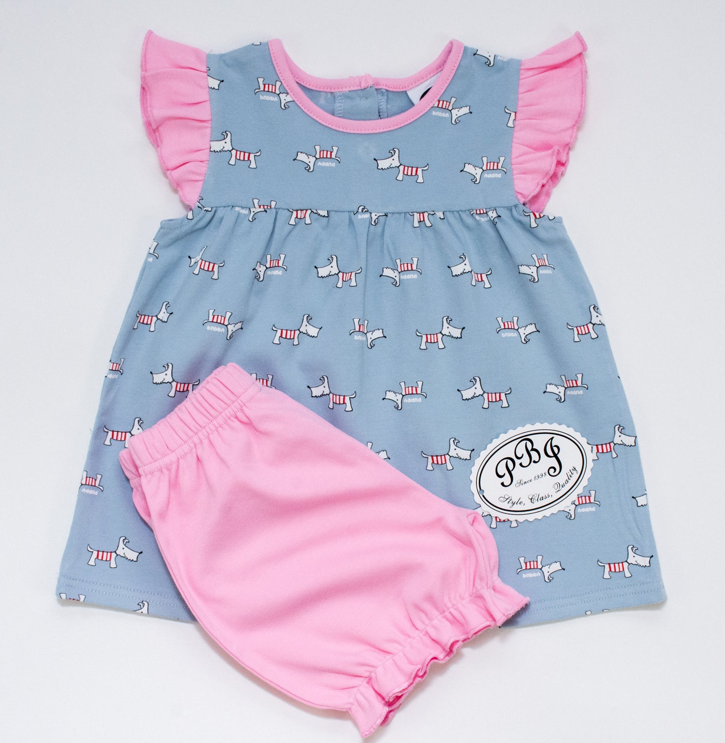 Dog print Jenny top