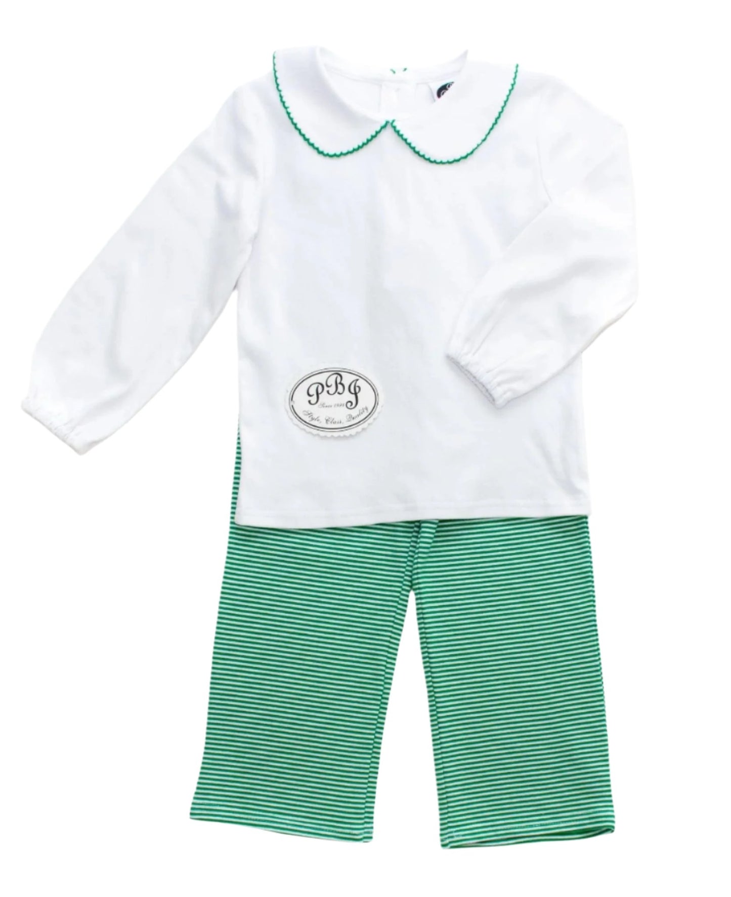 Collared unisex shirt w/ picot trim - PREORDER