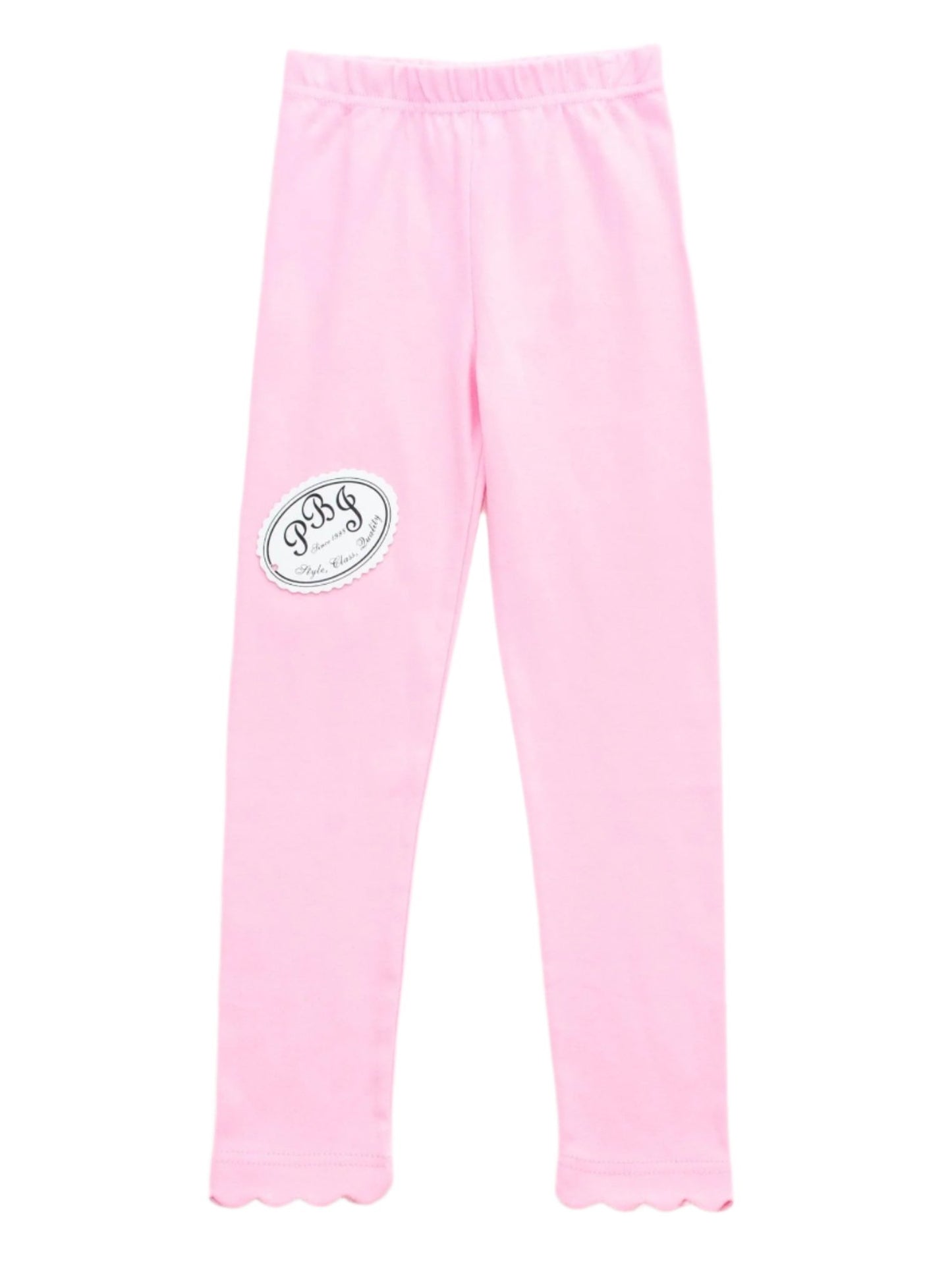 Scalloped skinnies/ Solid PREORDER