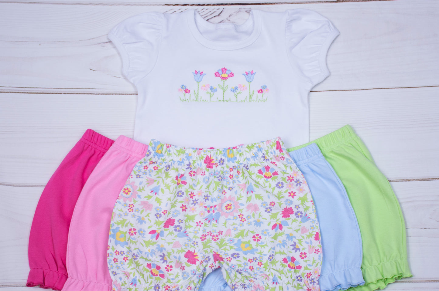 Multi floral bloomers
