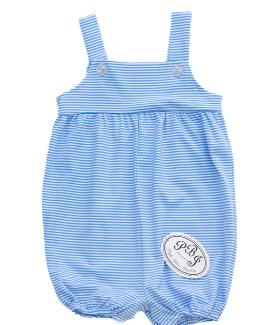 Cobalt stripes Short romper *